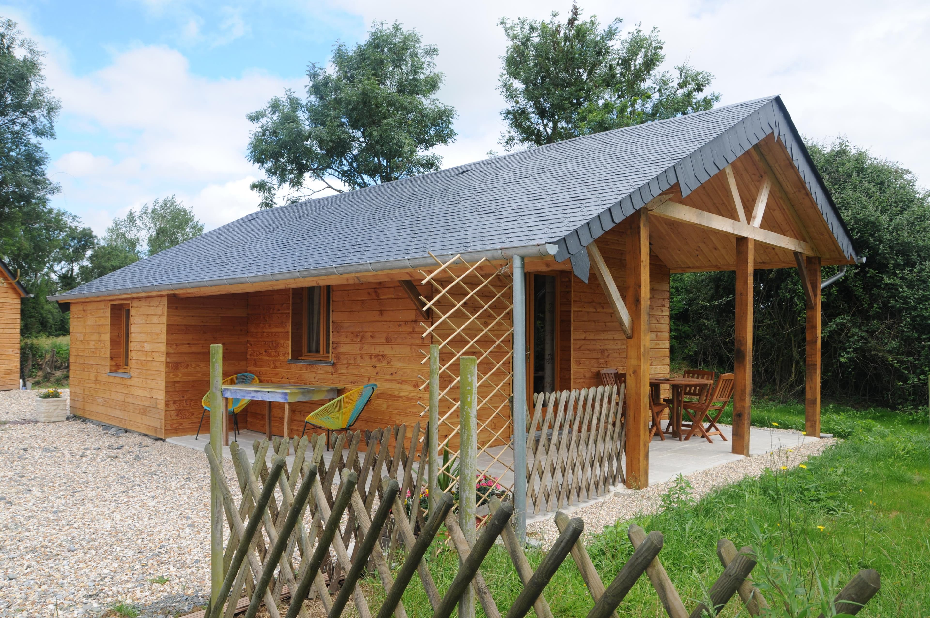 A scenery from Ushuaïa Villages - Camping Les Pommiers Pays d'Auge ***