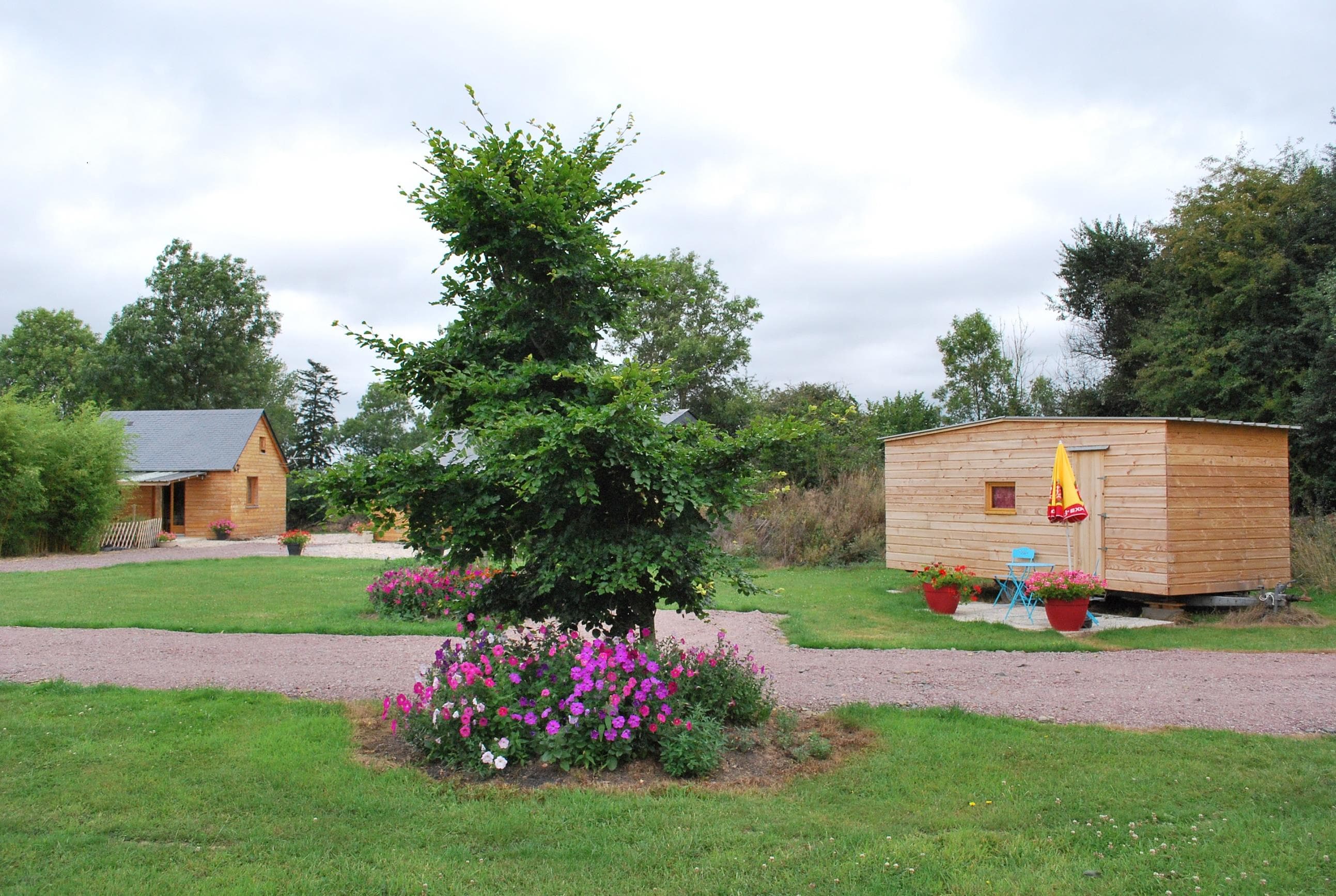 A scenery from Ushuaïa Villages - Camping Les Pommiers Pays d'Auge ***