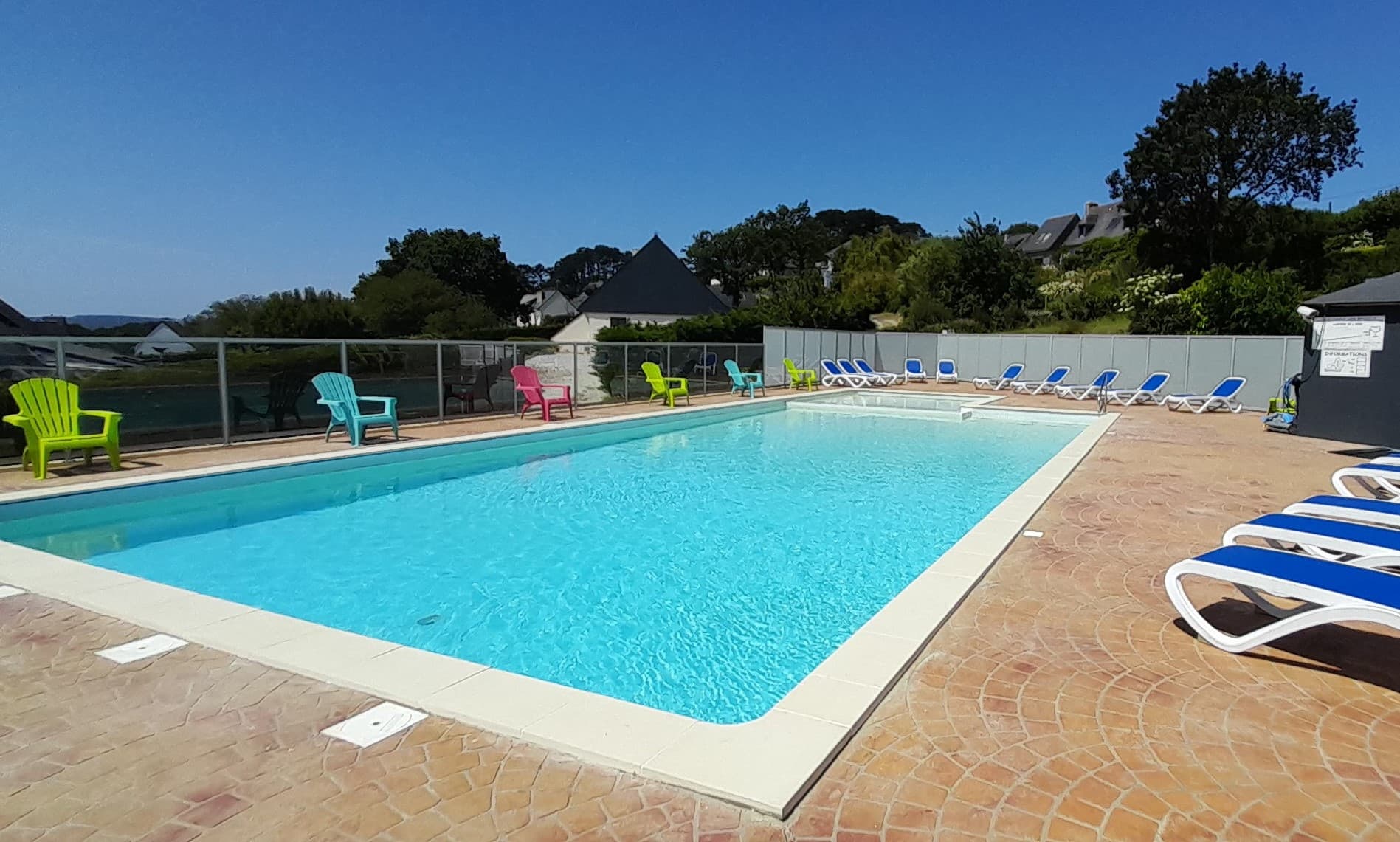 A scenery from Camping de l'Aber