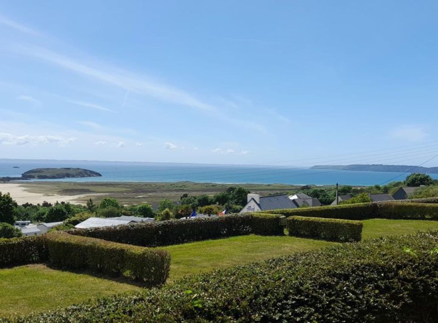 A scenery from Camping de l'Aber