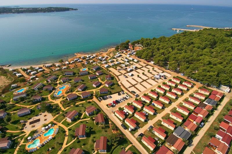 A scenery from Aminess Sirena Campsite