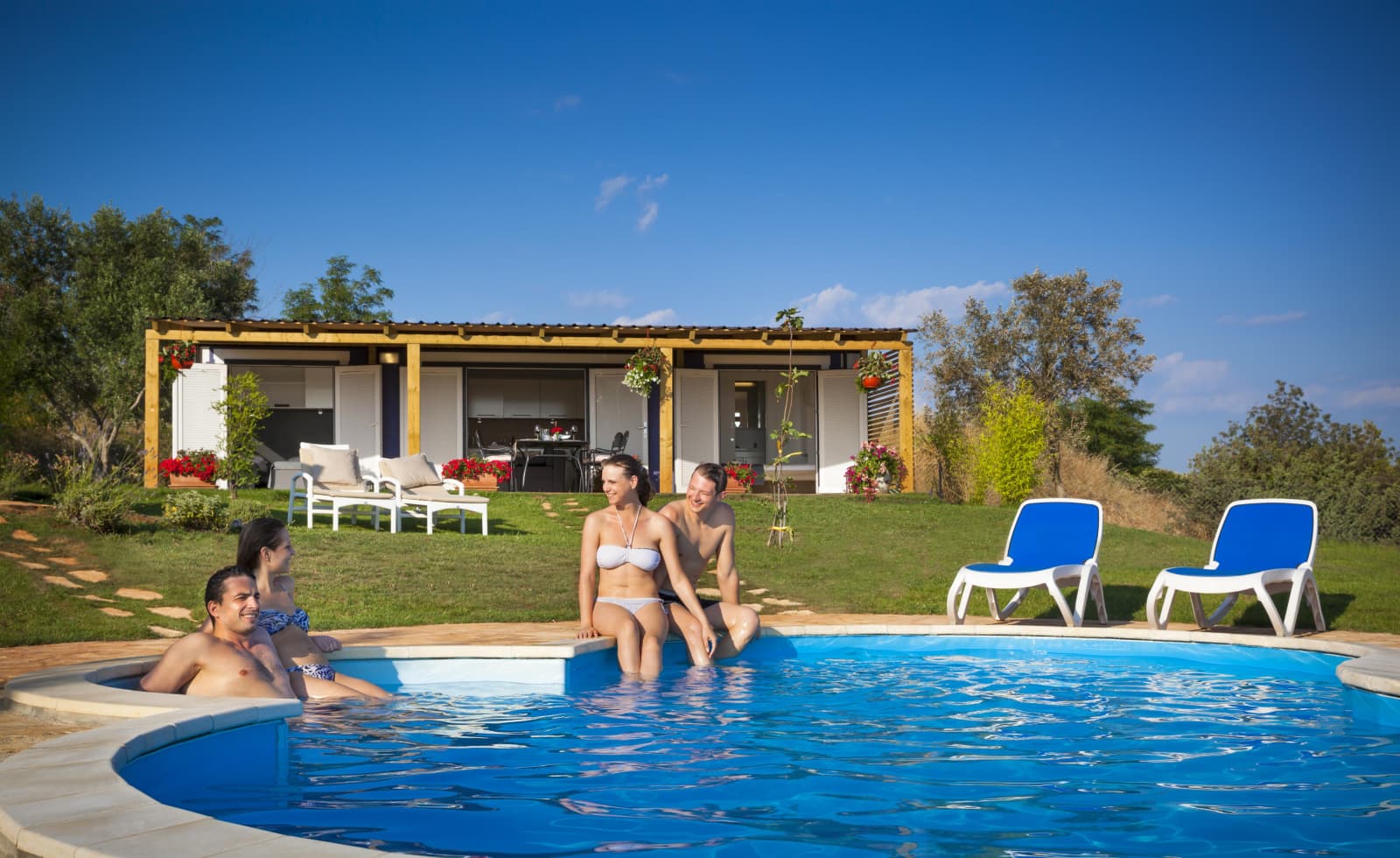A scenery from Aminess Sirena Campsite