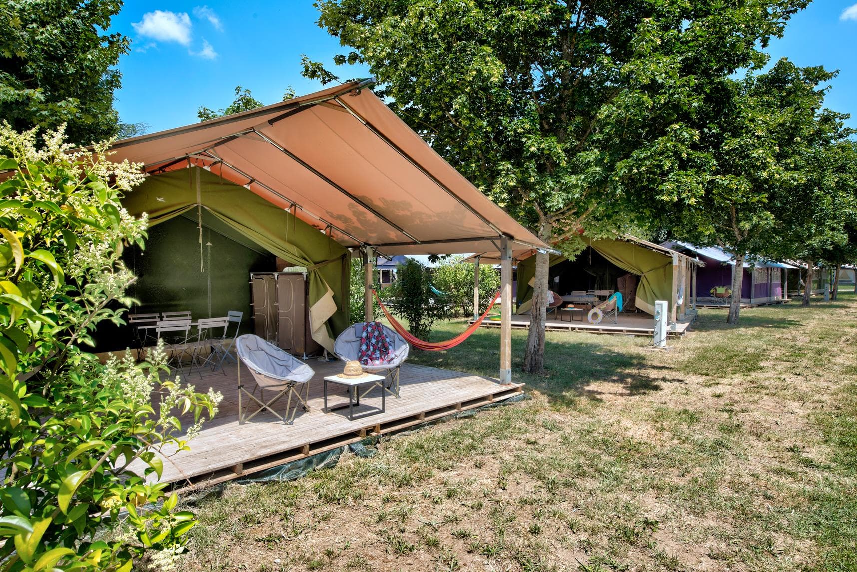A scenery from Flower Camping Les Ondines