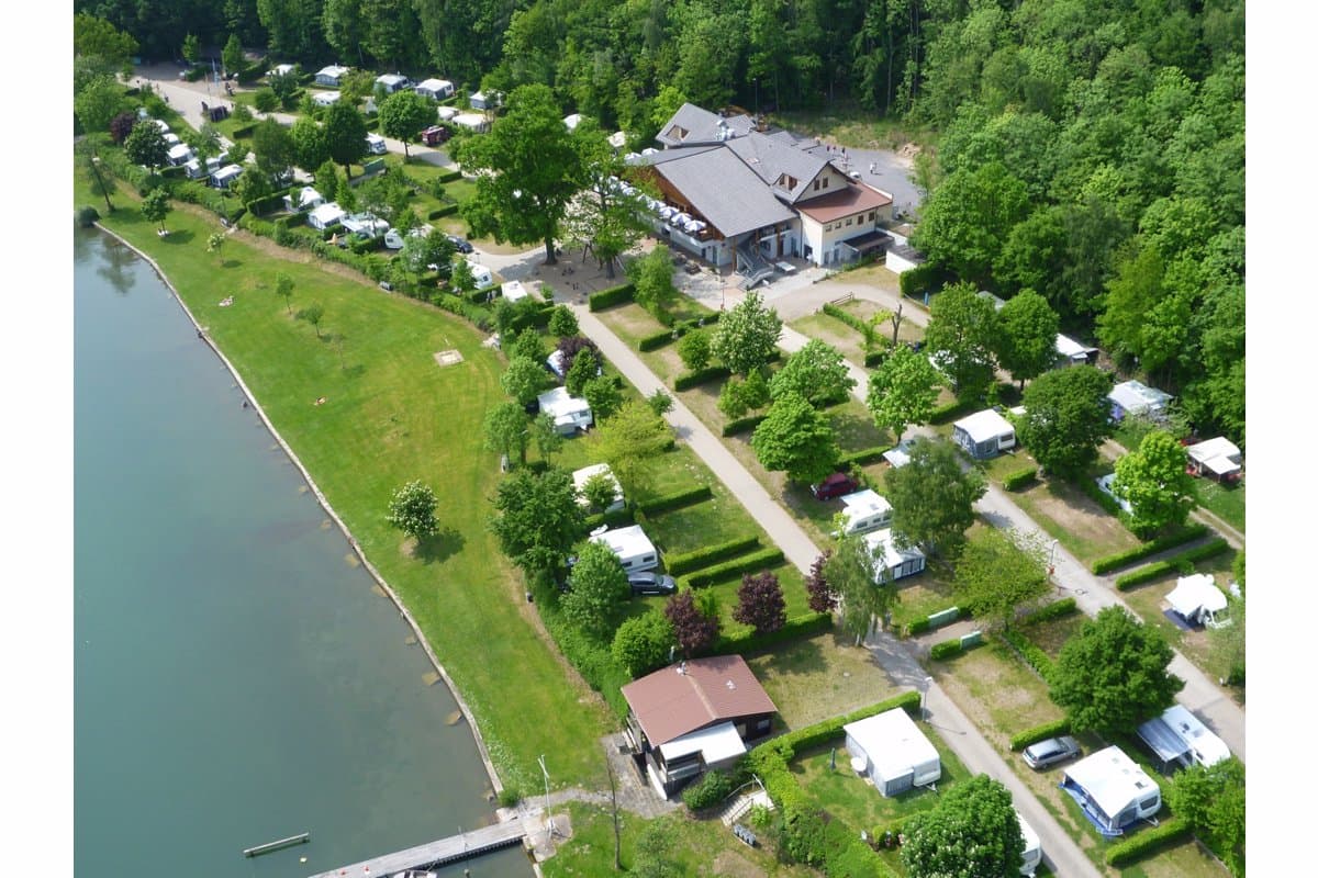 A scenery from RCN Camping Laacher See