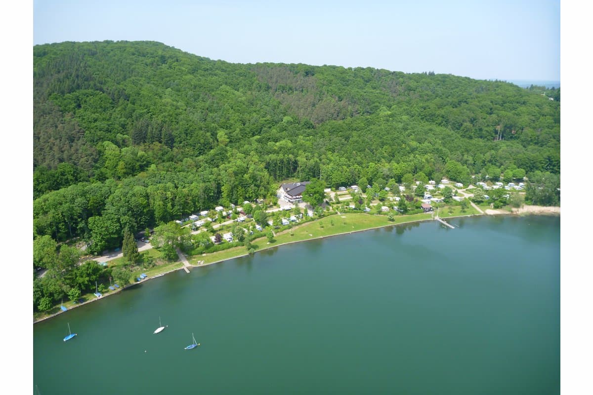 A scenery from RCN Camping Laacher See