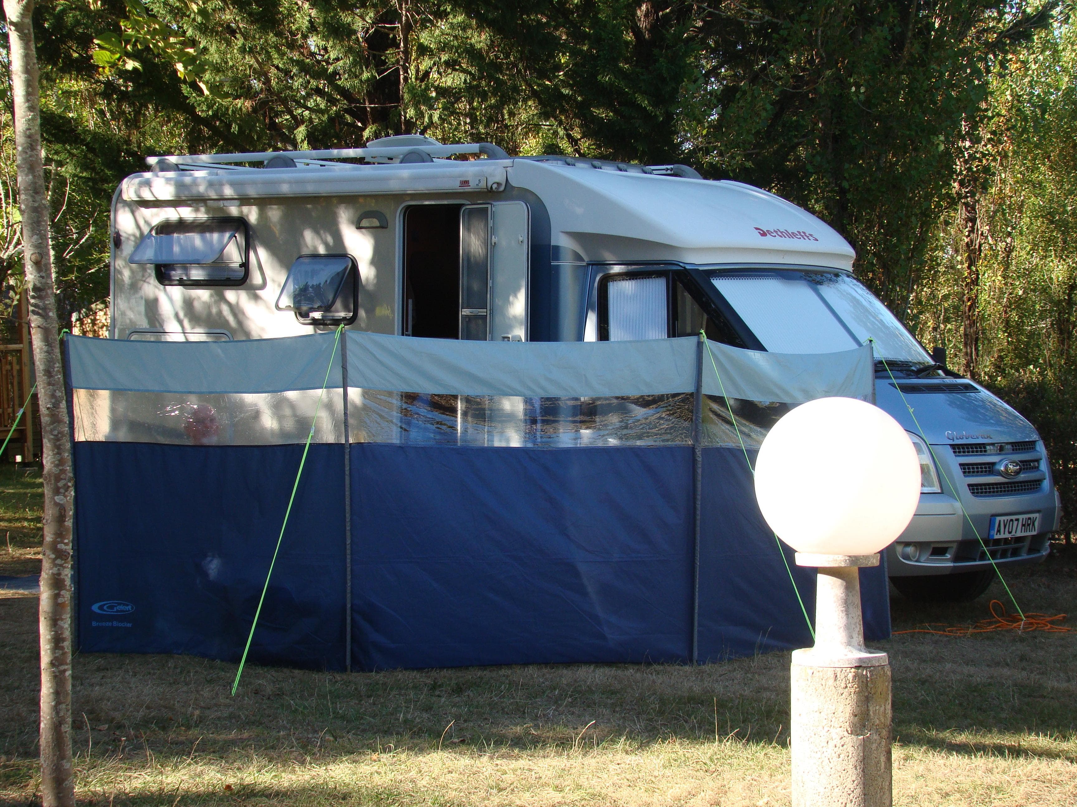 A scenery from Camping LES GRAVES