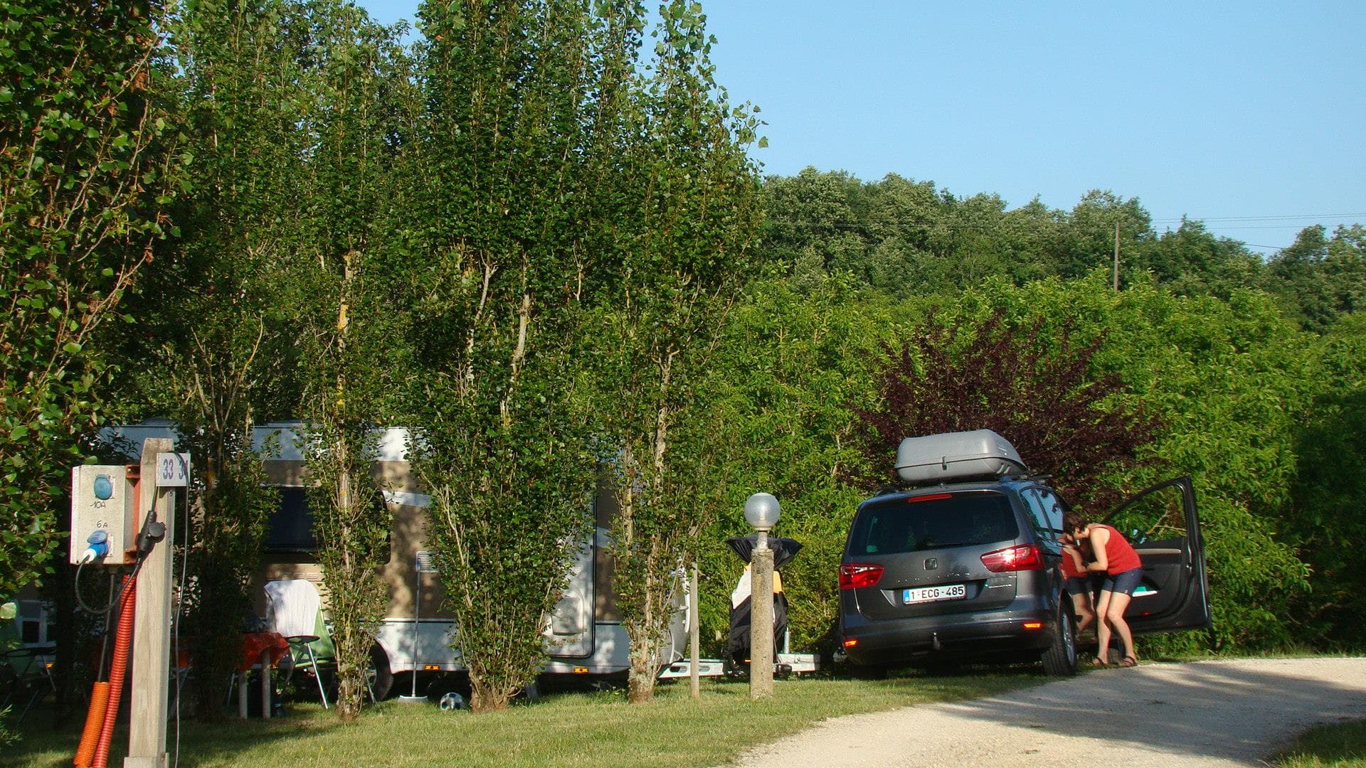 A scenery from Camping LES GRAVES