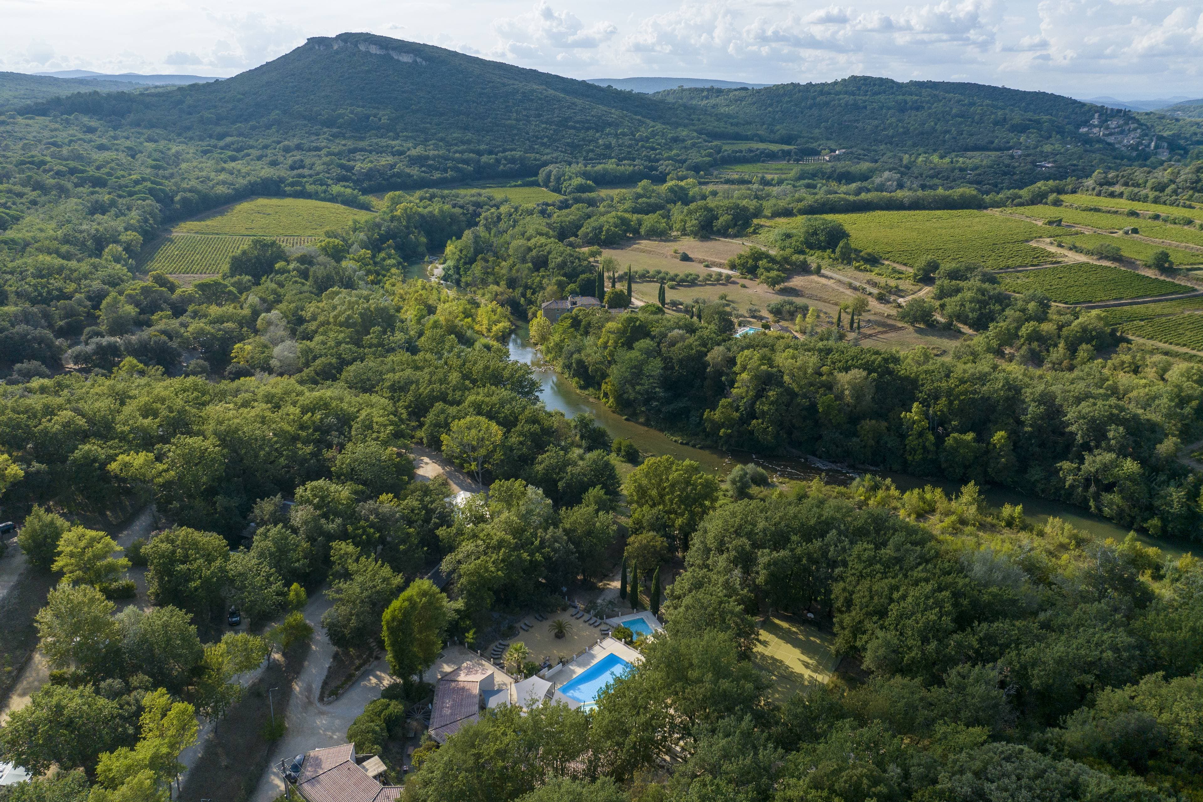 A scenery from Slow Village | La Roque sur Cèze