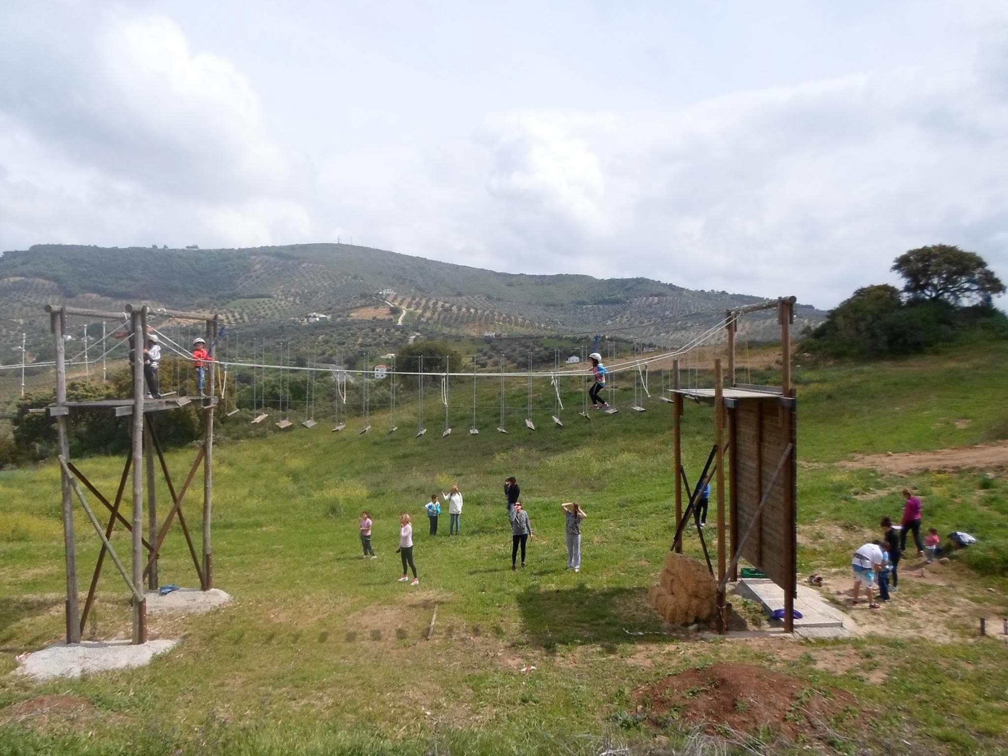 A scenery from Camping Pueblo Blanco
