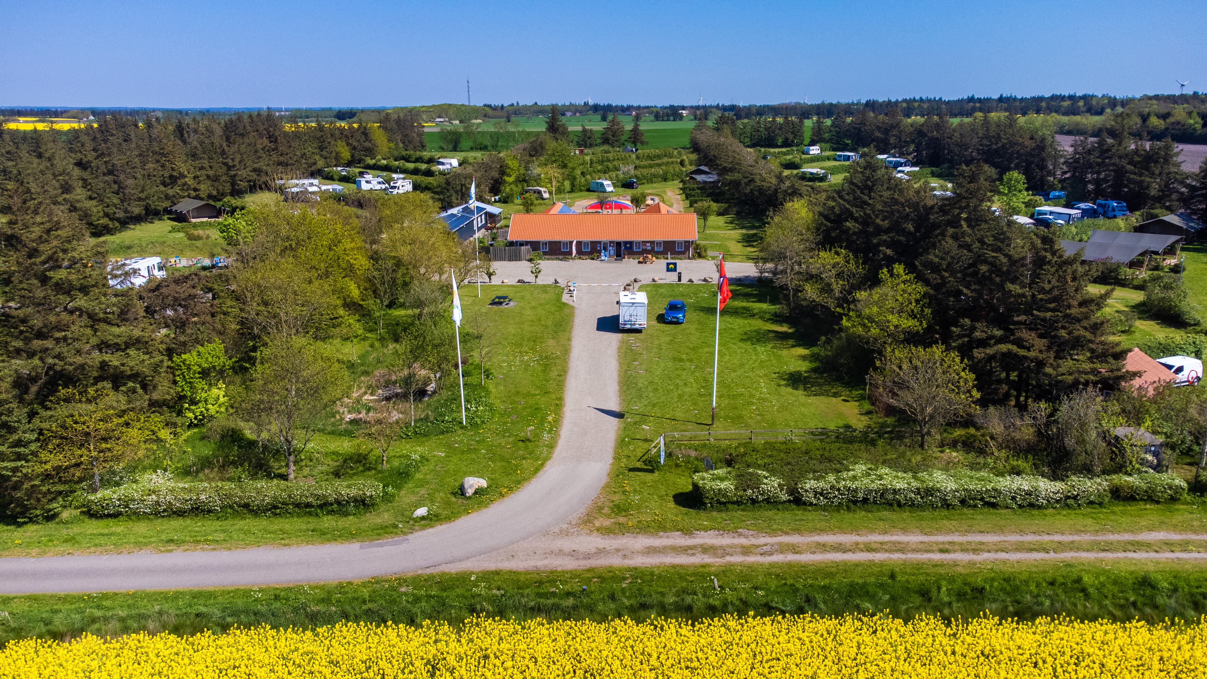 A scenery from Ballum Camping