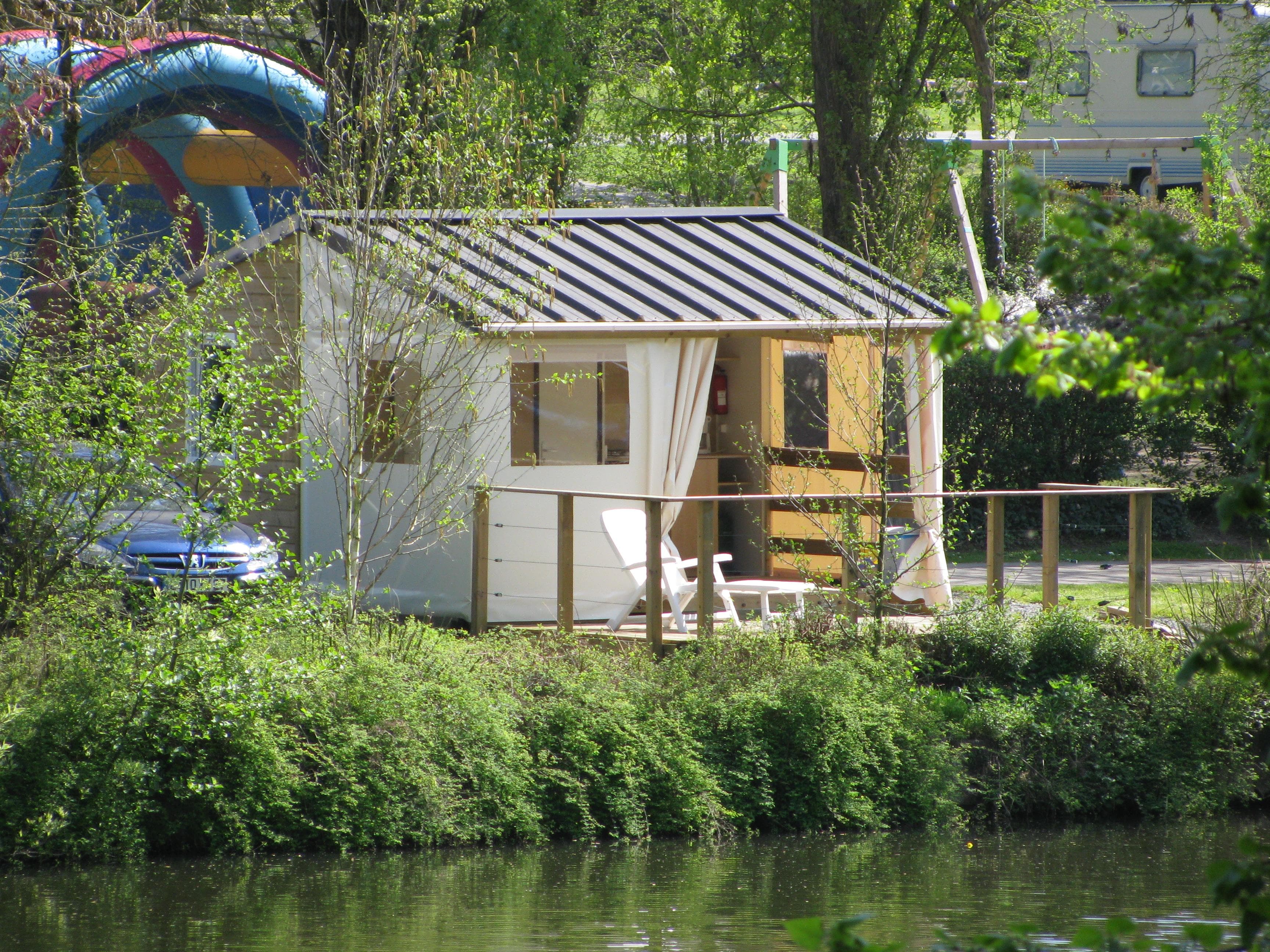 A scenery from Camping Les Rochers des Parcs