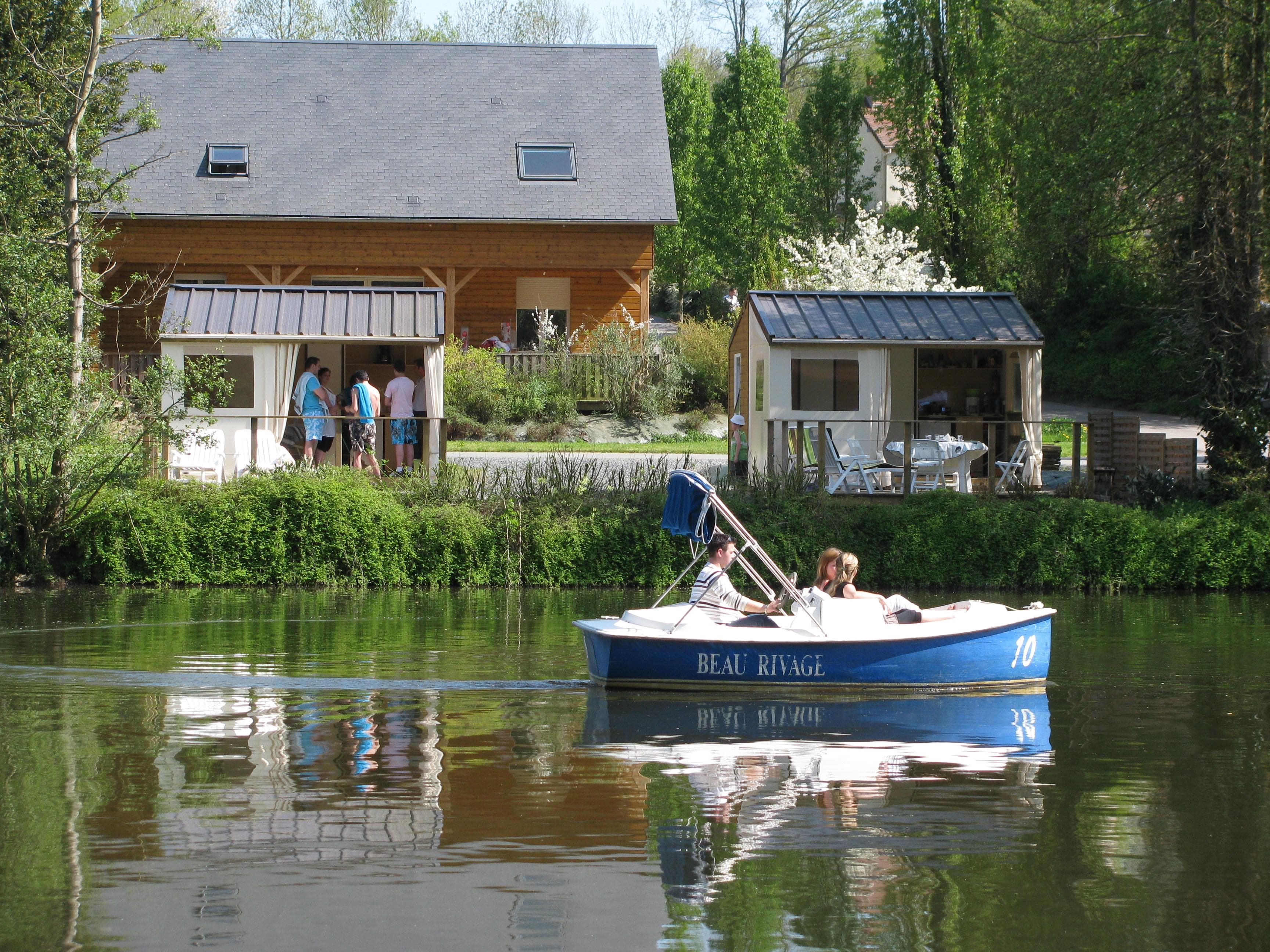 A scenery from Camping Les Rochers des Parcs