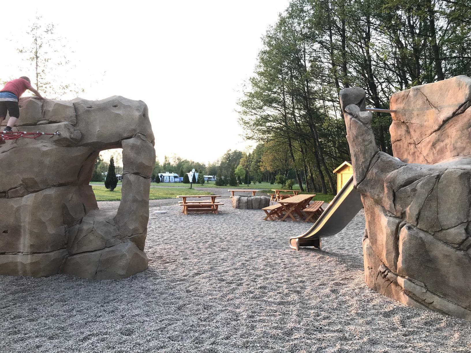 A scenery from Erlebniscamping Lausitz