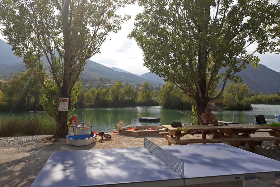 A scenery from Camping du Brec