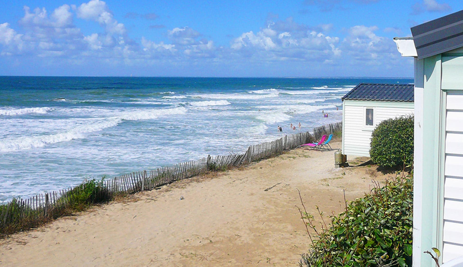 A scenery from Camping Les Sables d'Argent