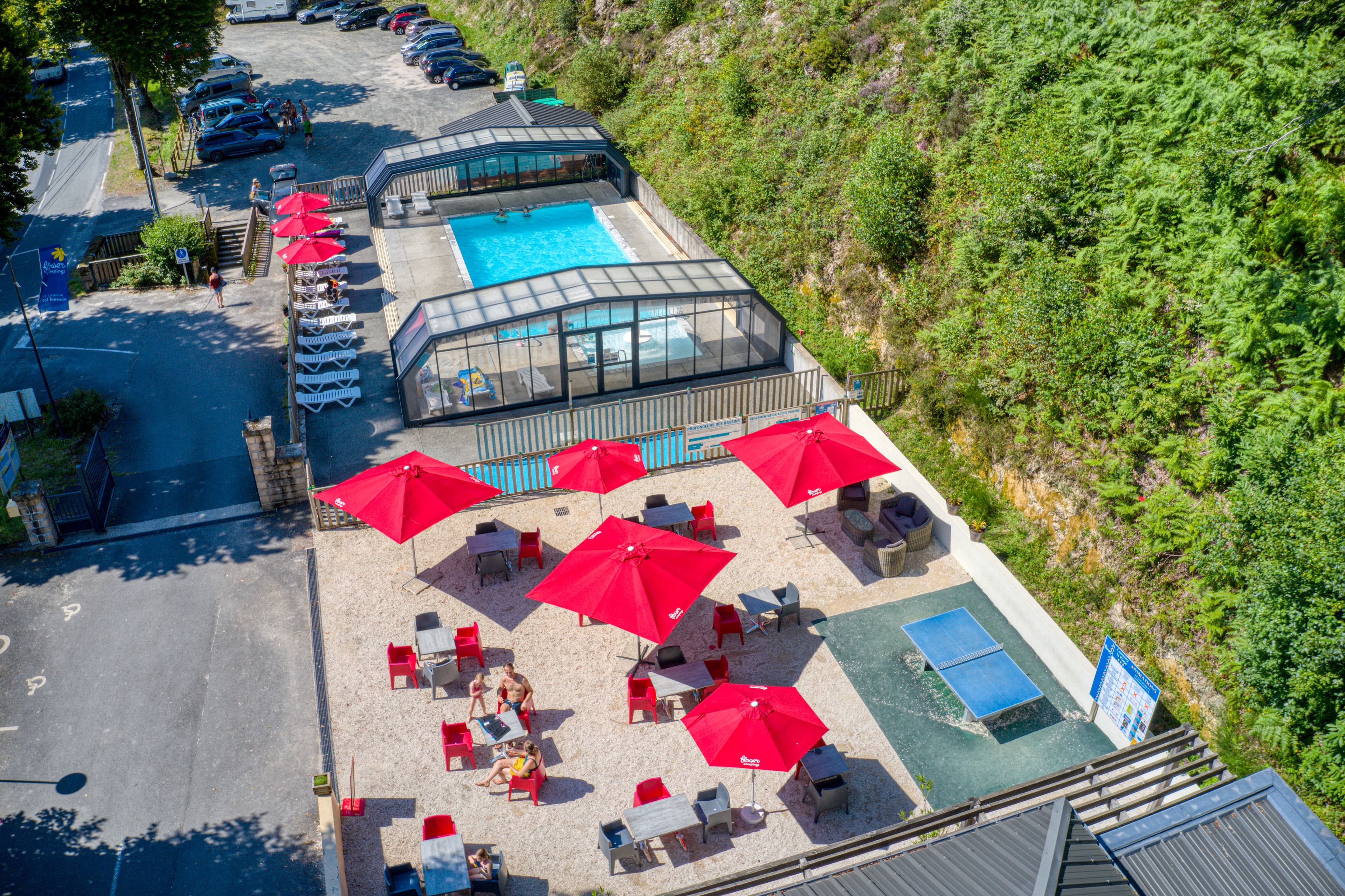 A scenery from Flower Camping La Plage