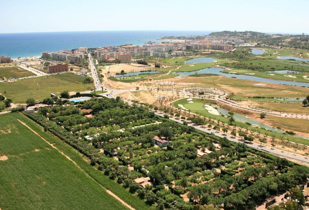 A scenery from Camping La Pineda de Salou