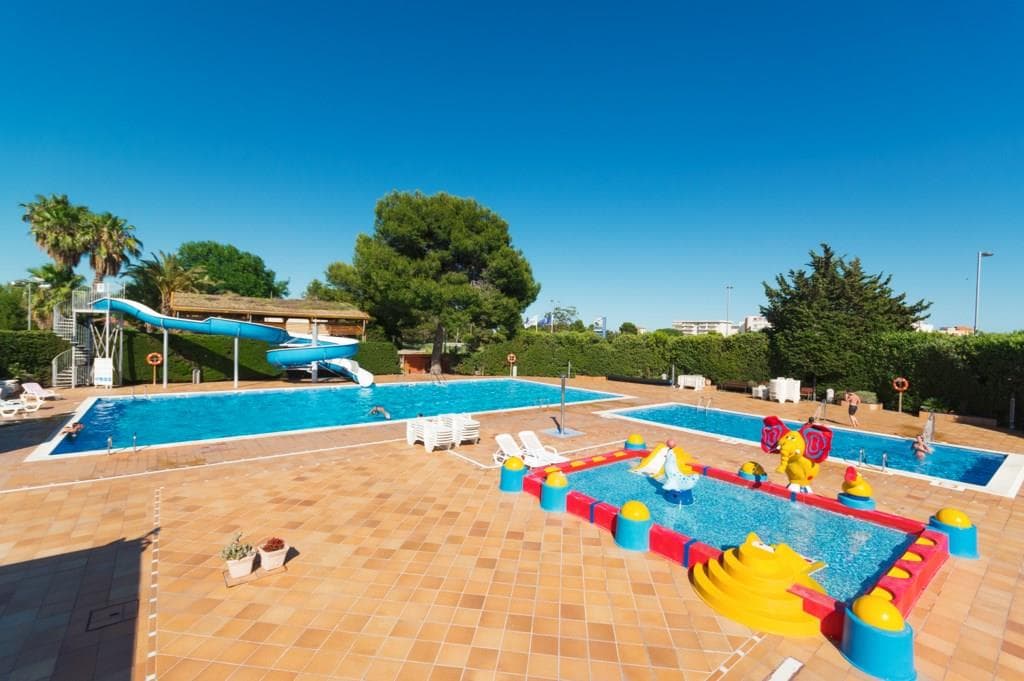 A scenery from Camping La Pineda de Salou