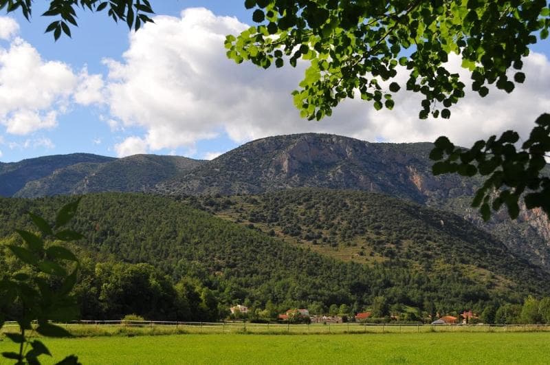 A scenery from Camping Le Rotja
