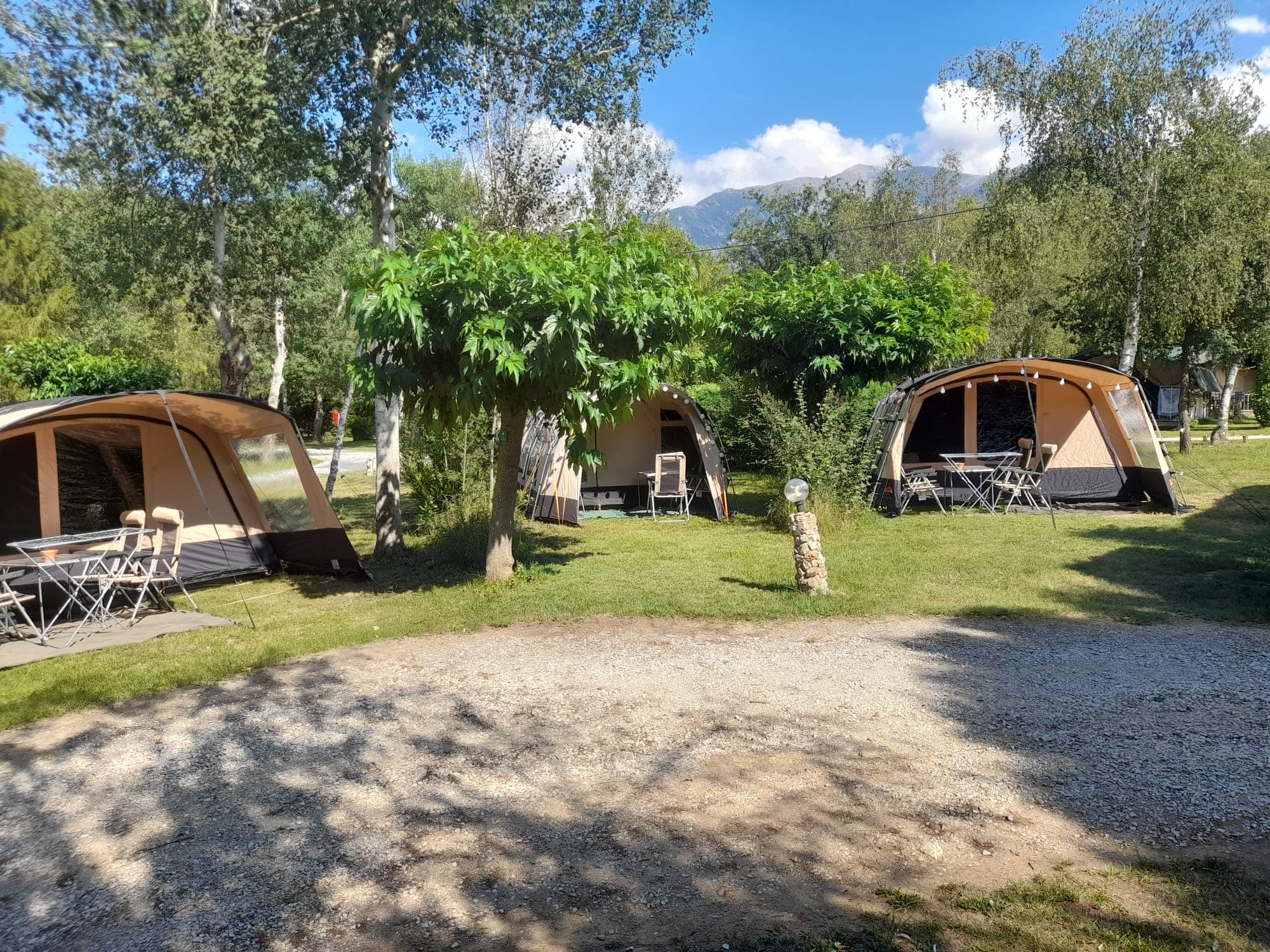 A scenery from Camping Le Rotja