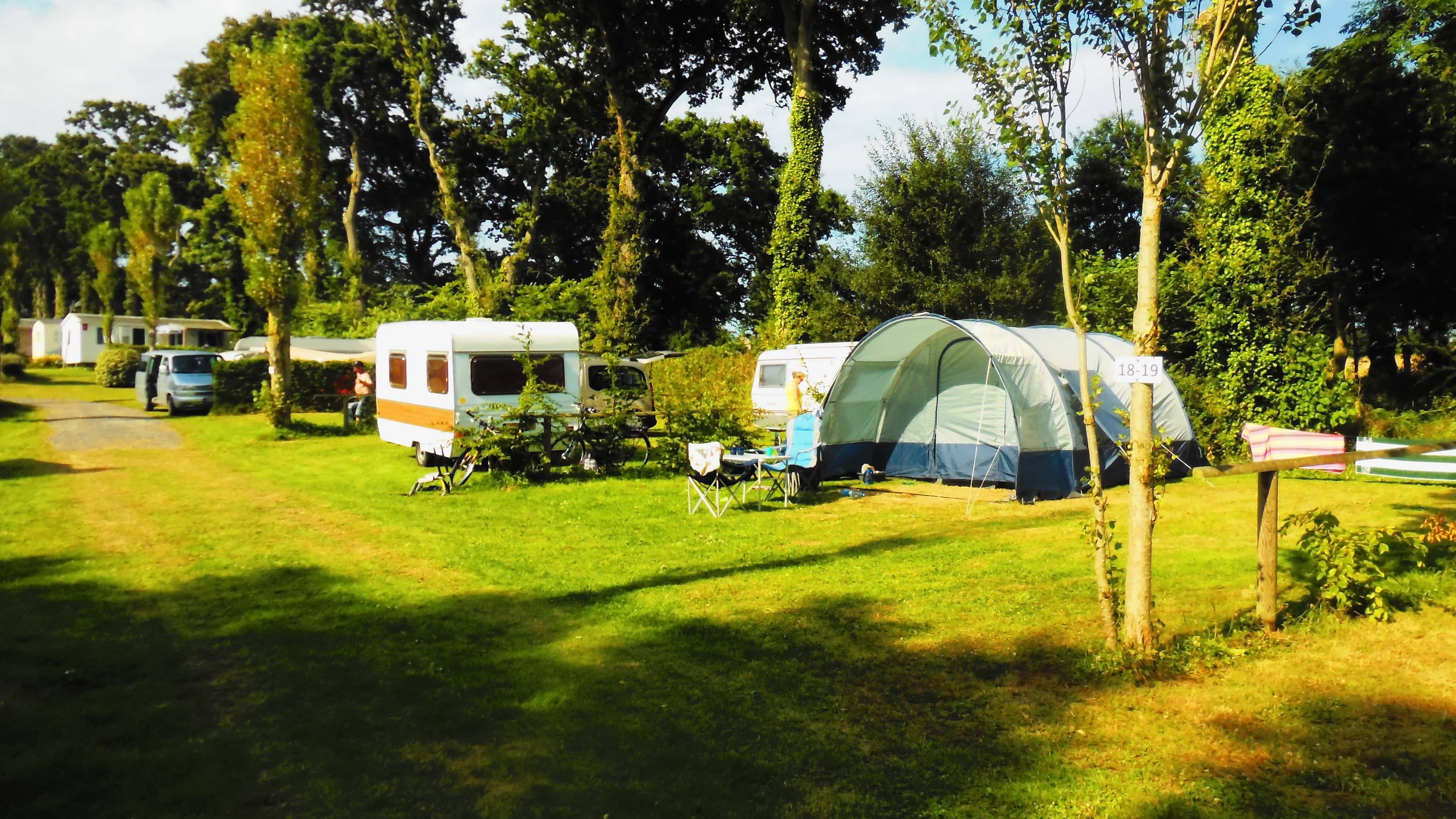 A scenery from Camping Le Vallon aux Merlettes