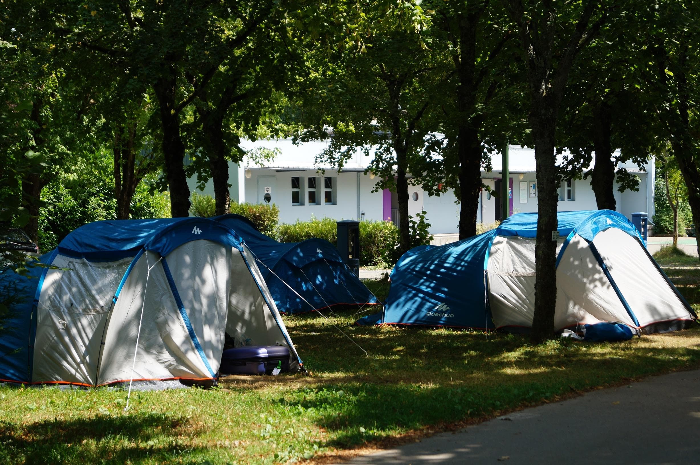 A scenery from Camping Onlycamp de Besancon
