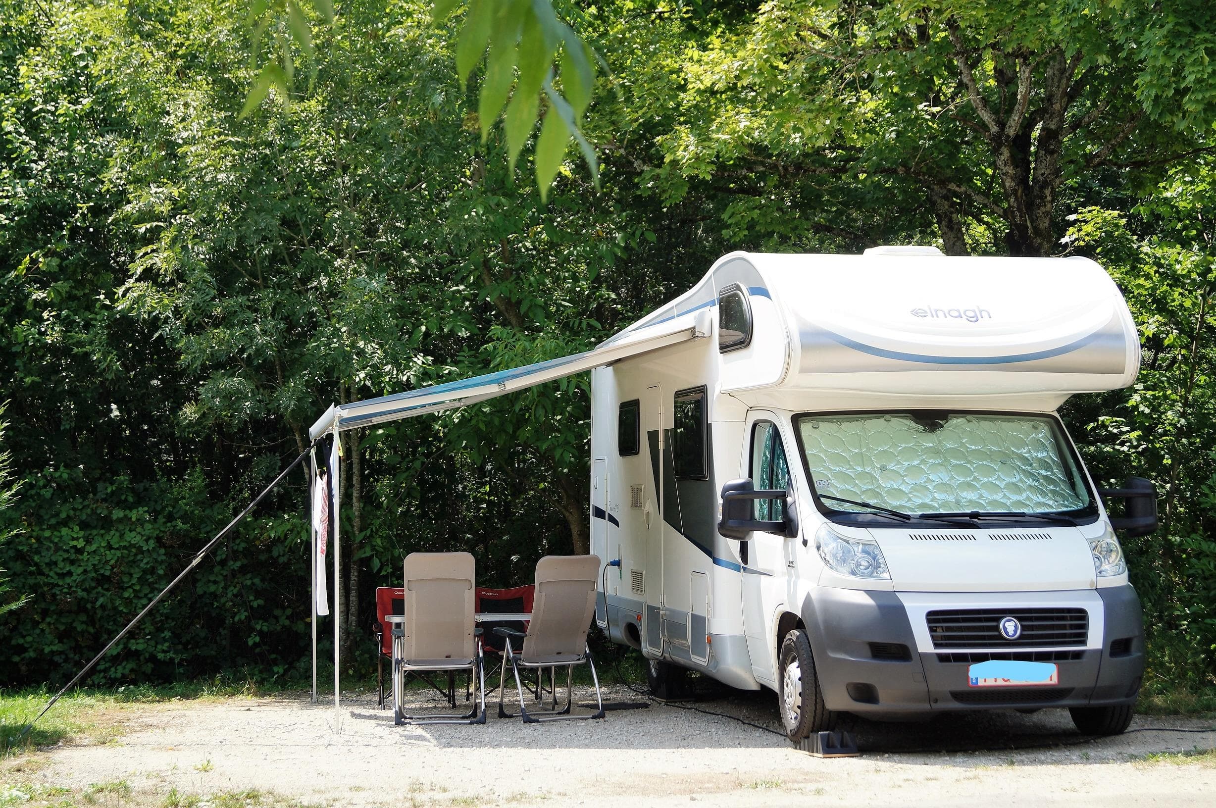 A scenery from Camping Onlycamp de Besancon