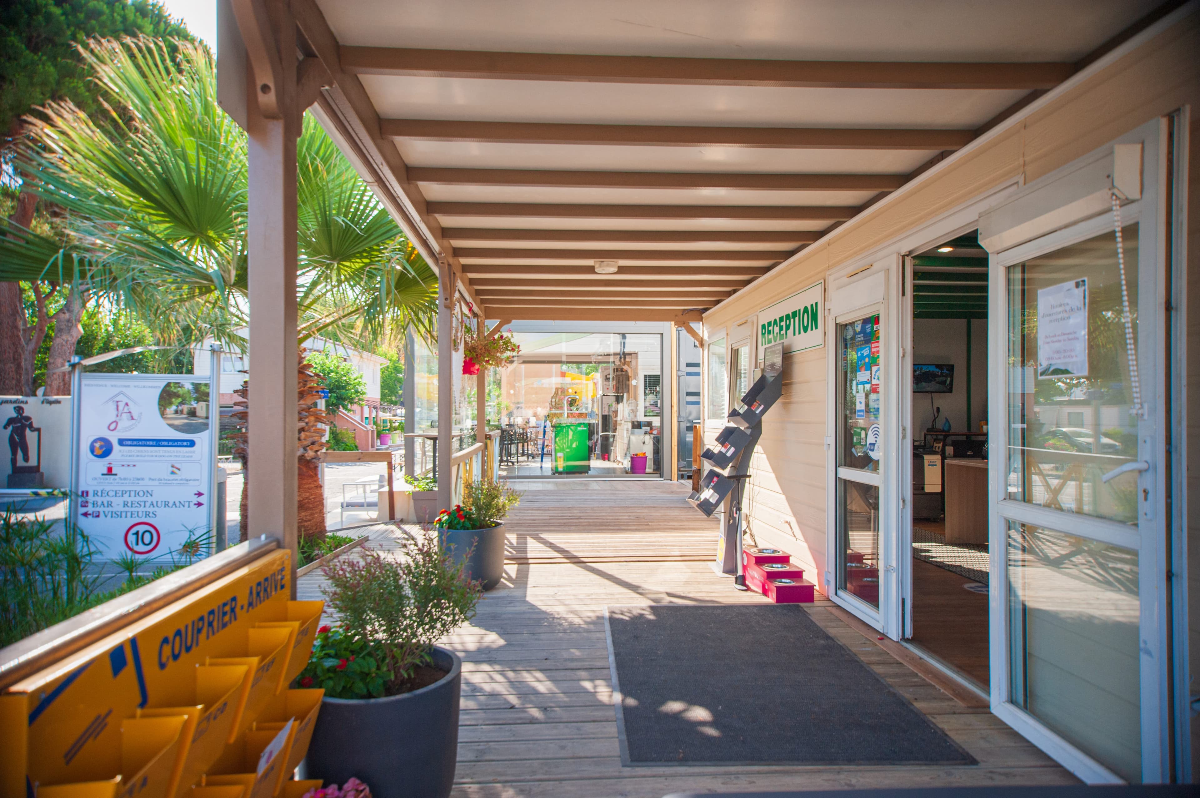 A scenery from Camping Les Jardins d'Agathe Maeva Escapades