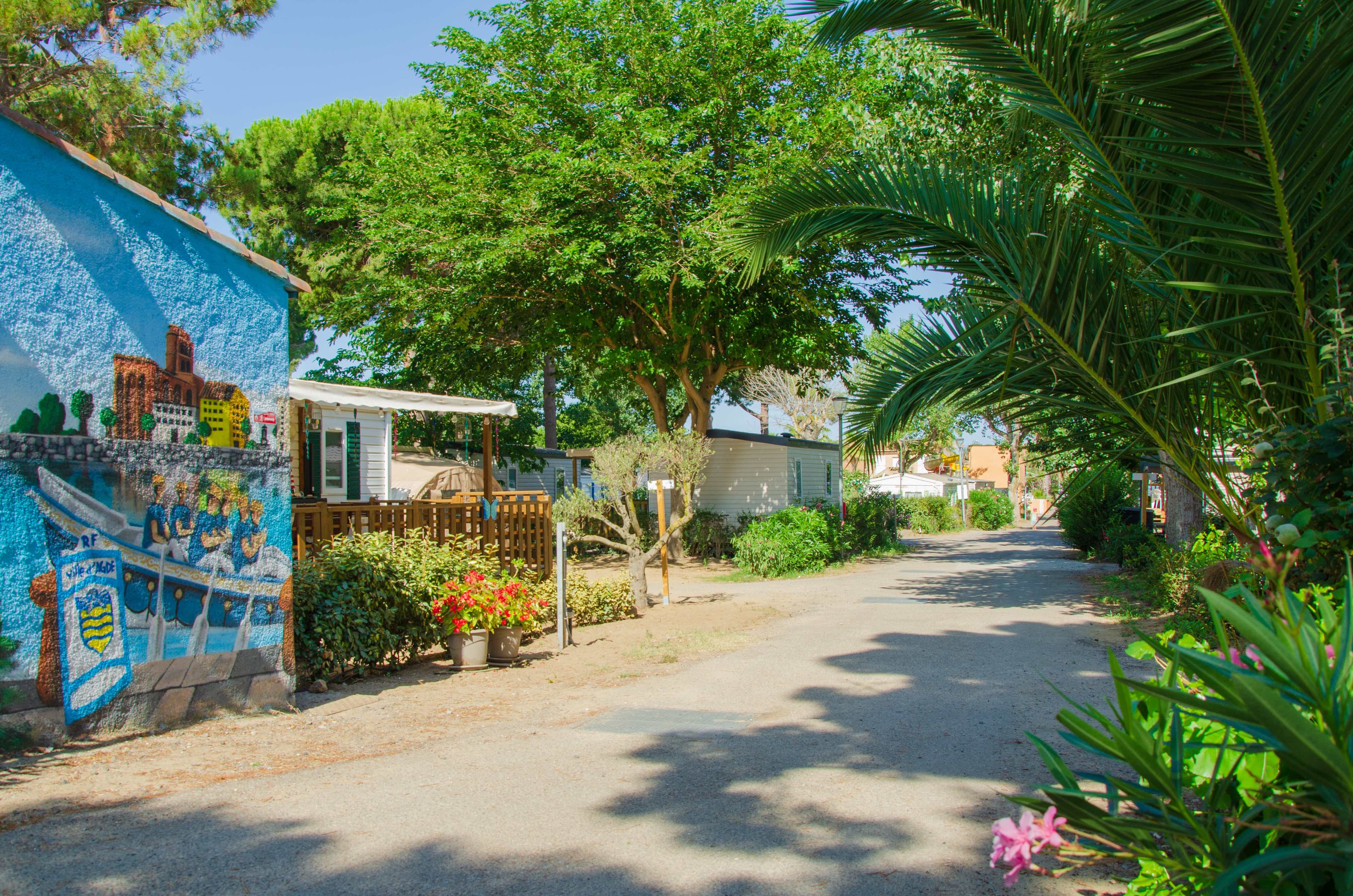 A scenery from Camping Les Jardins d'Agathe Maeva Escapades