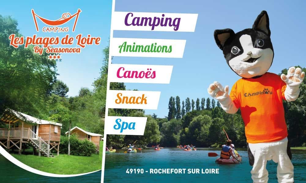 A scenery from Camping Seasonova Les Plages de Loire