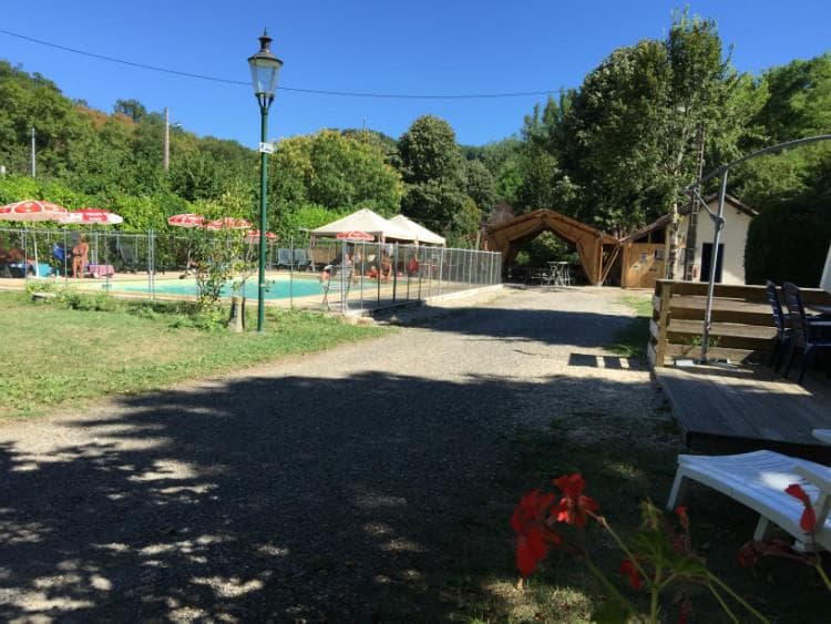 A scenery from Camping de la Bonnette