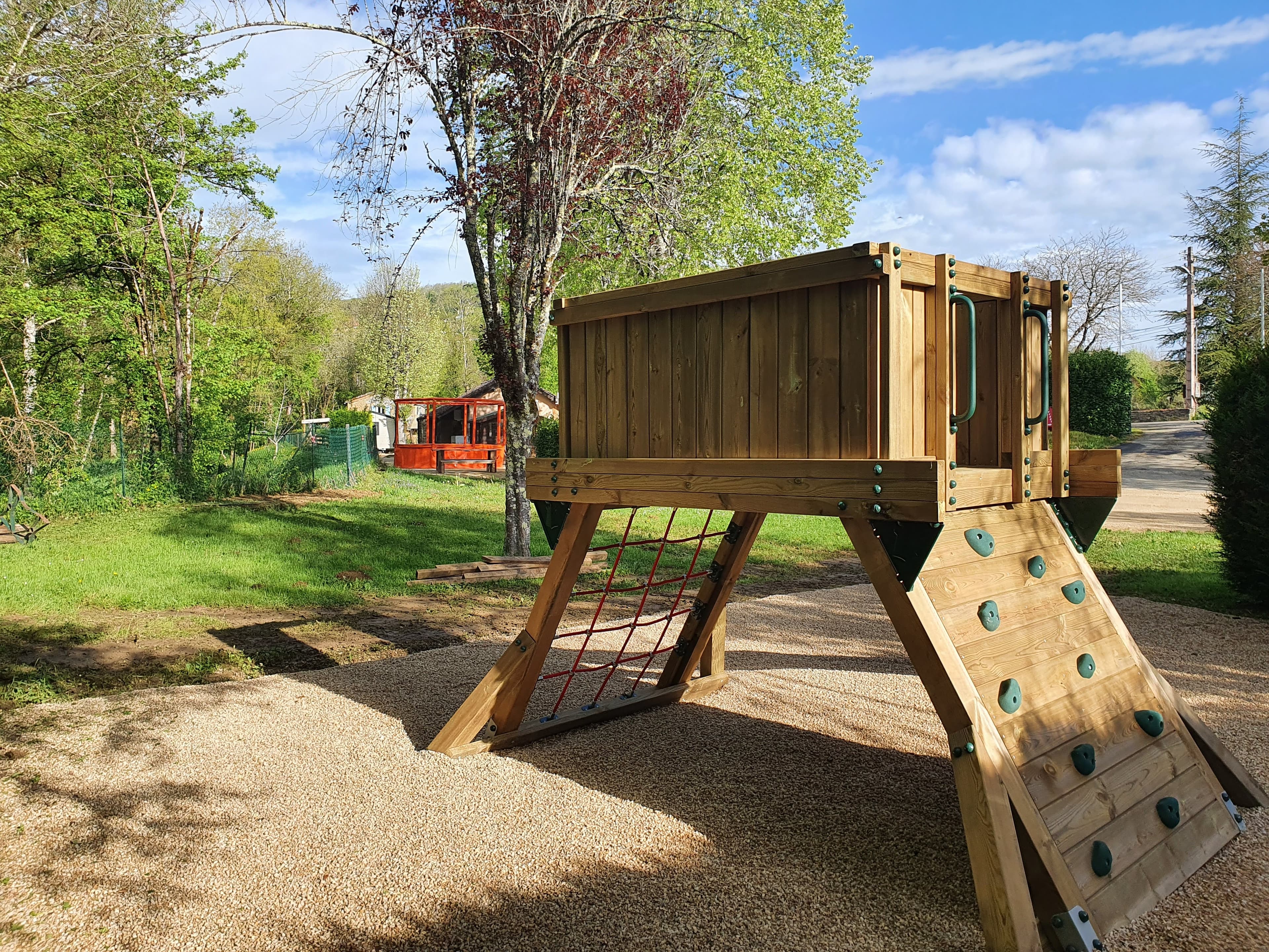 A scenery from Camping de la Bonnette