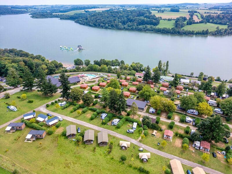 A scenery from Camping de la Liez