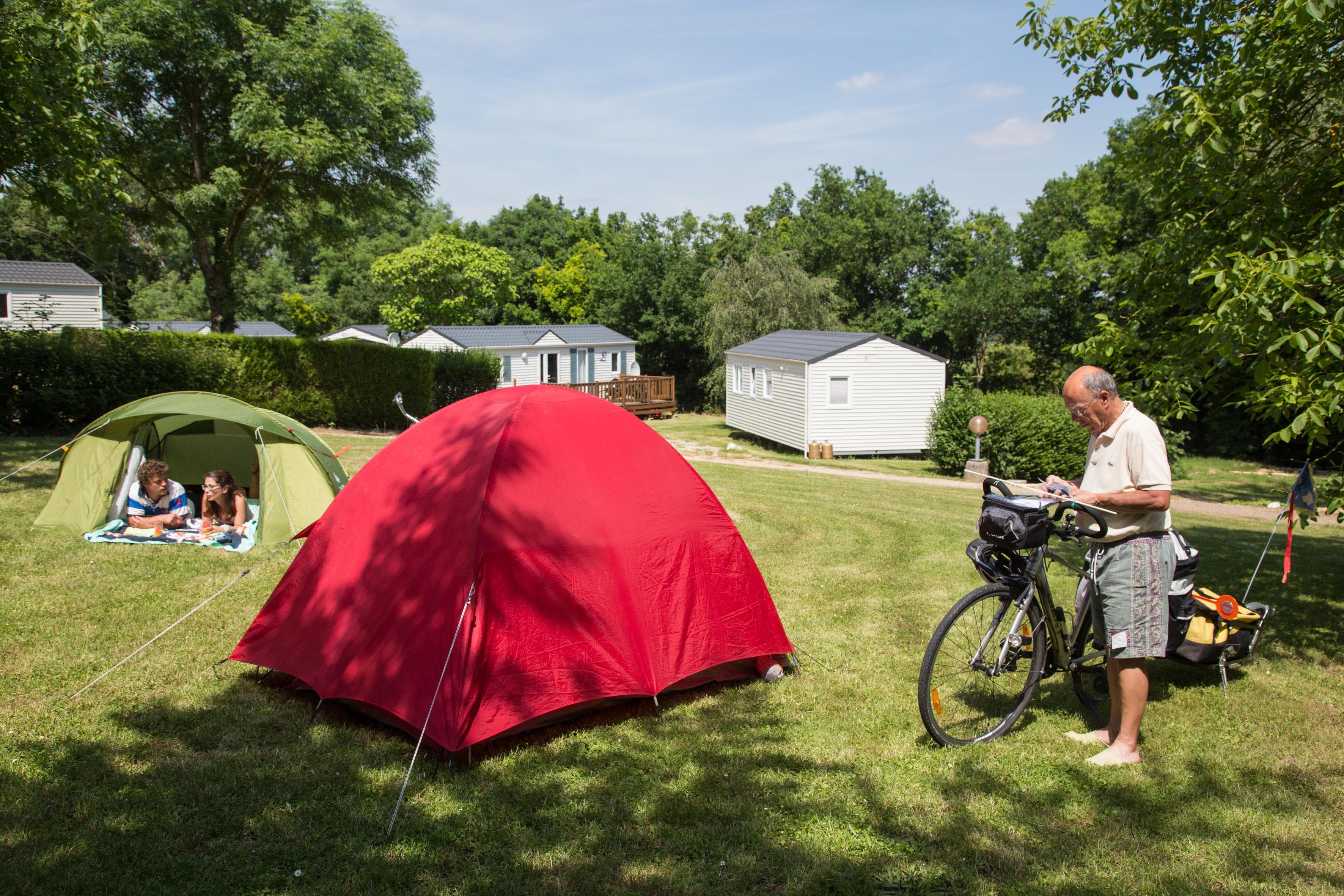 A scenery from Camping Les Ilots de St Val