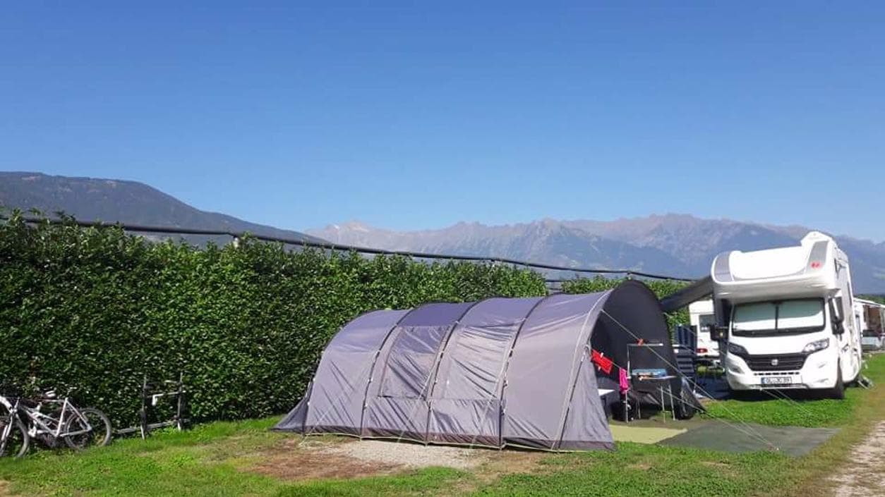 A scenery from Camping Arquin