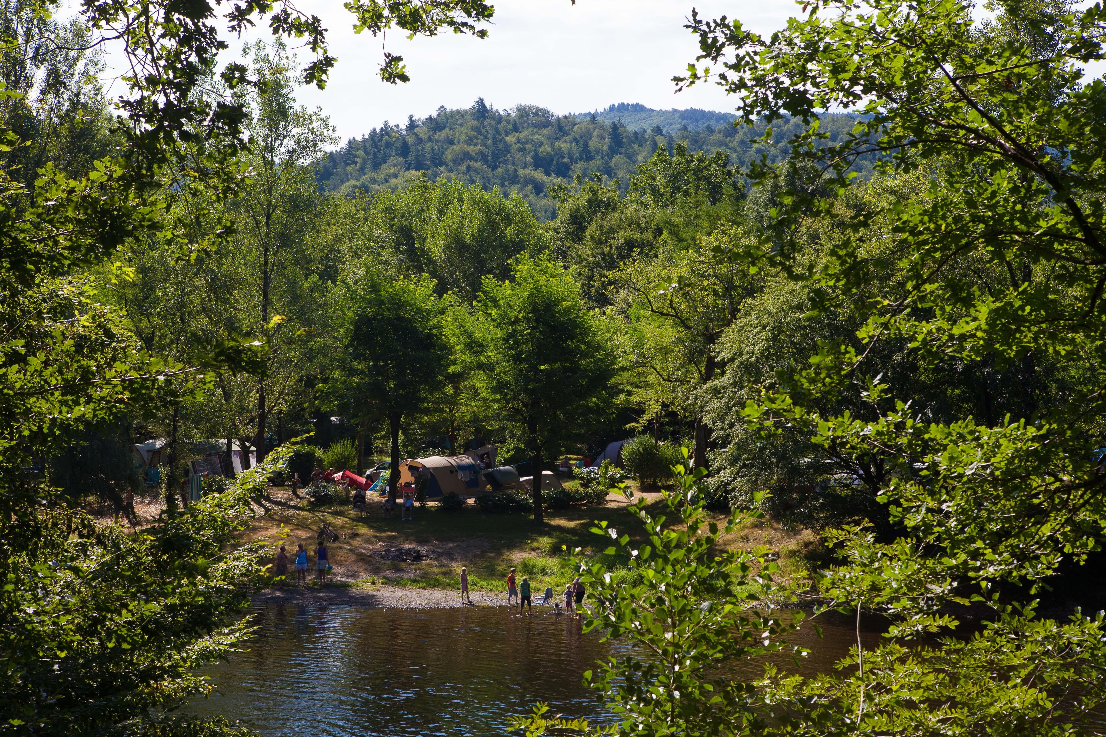 A scenery from Camping Au Soleil d'Oc