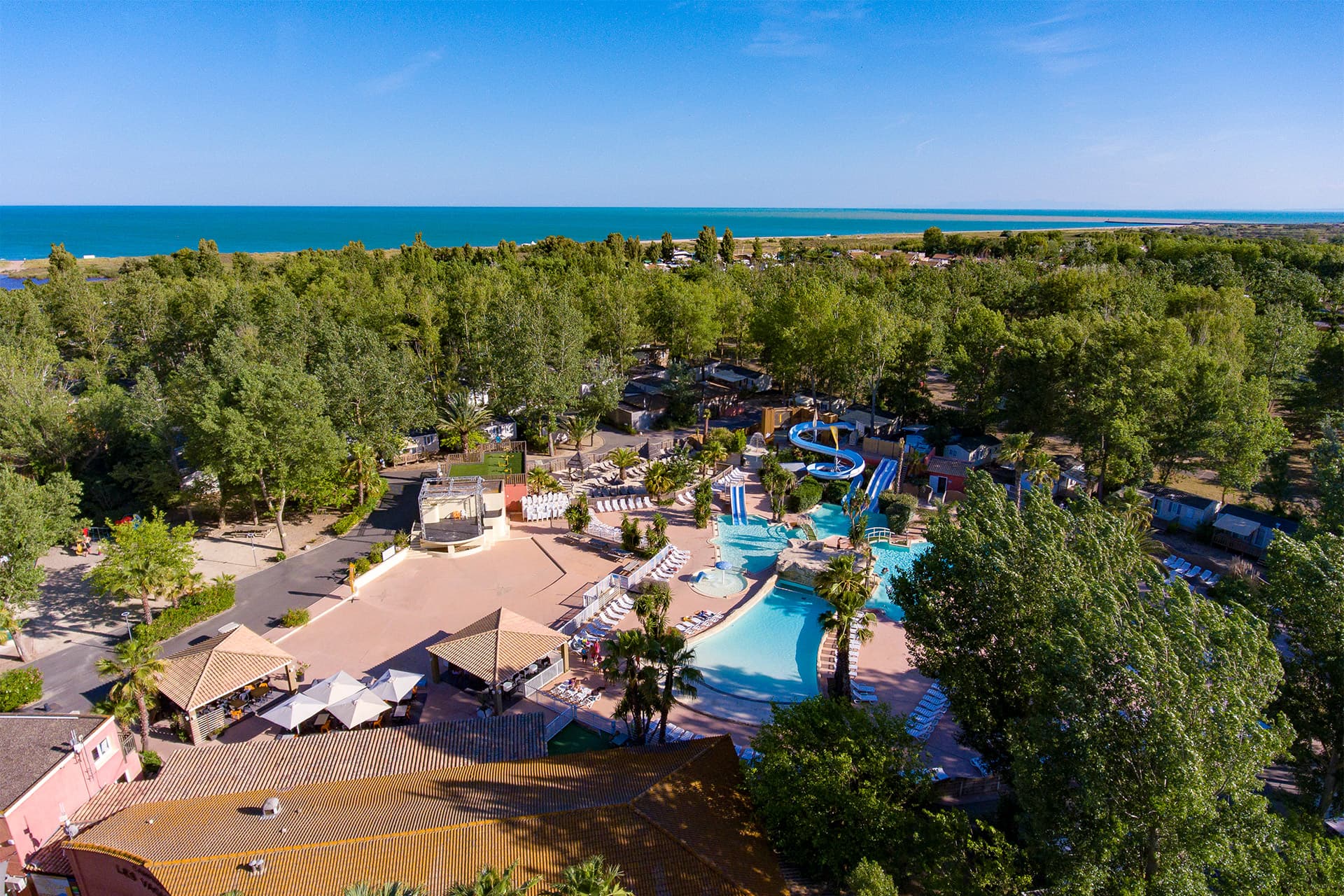 A scenery from Camping Sandaya Les Vagues
