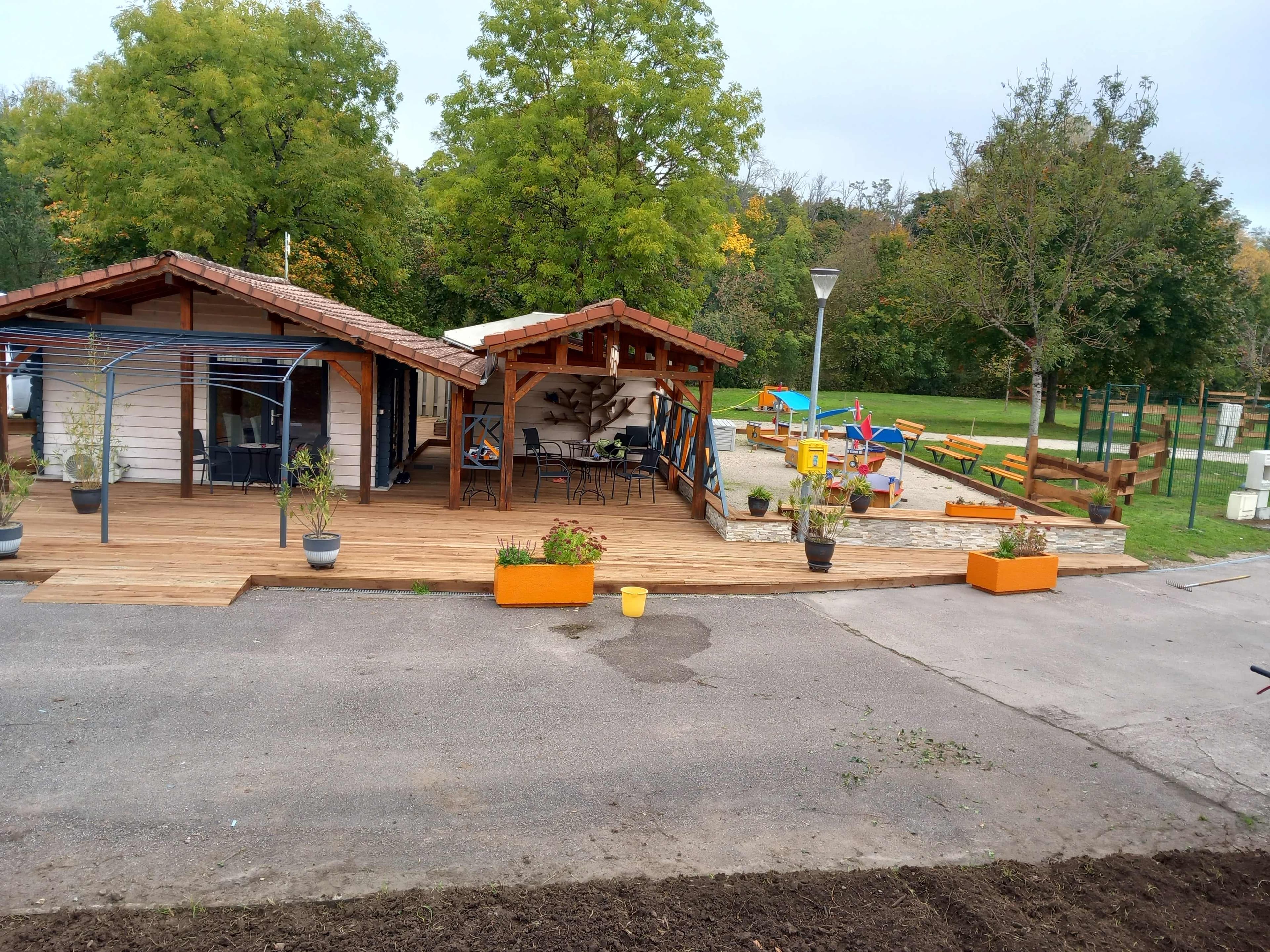 A scenery from Camping L'Ile aux Mille Charmes