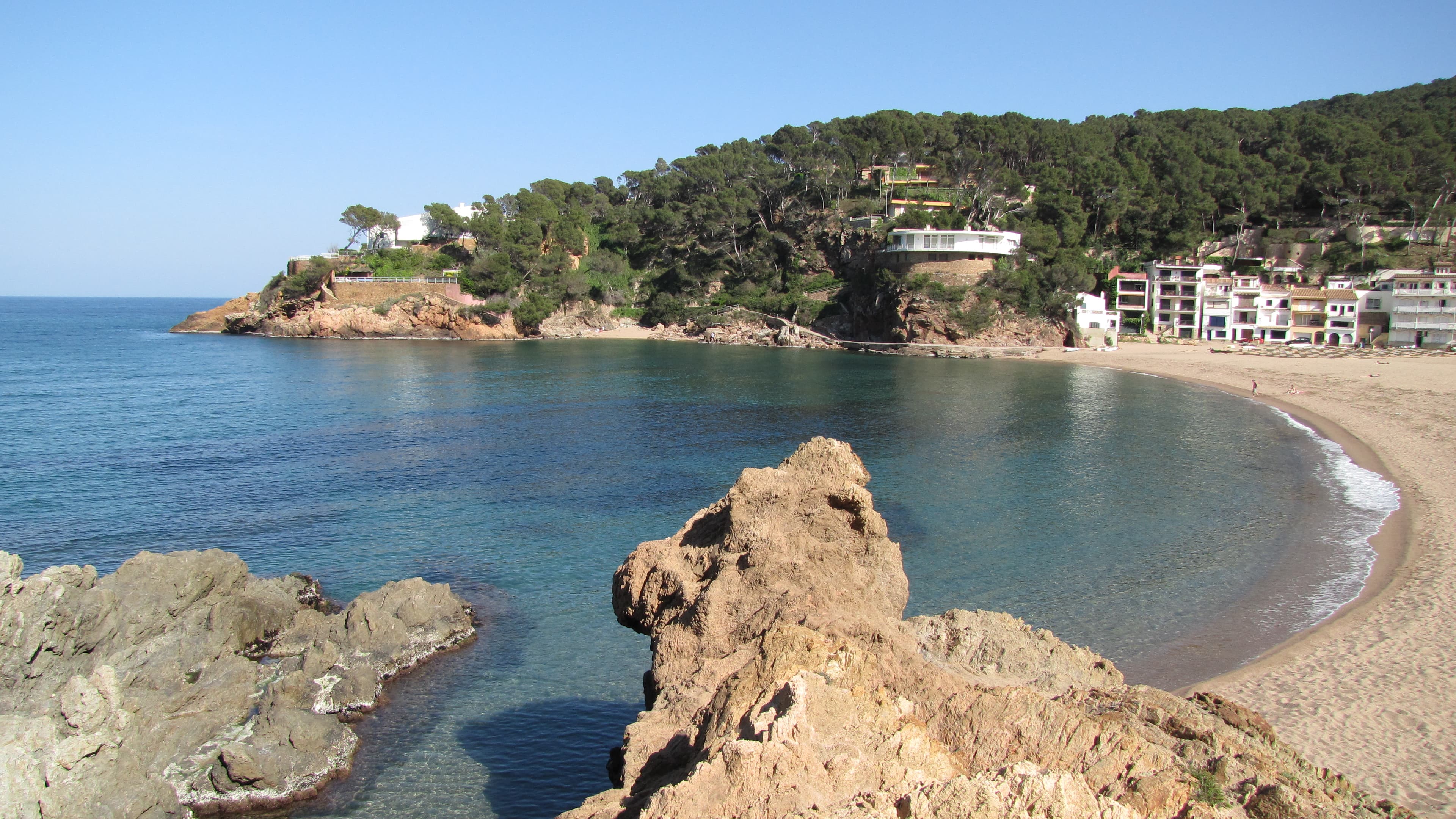 A scenery from Camping Begur