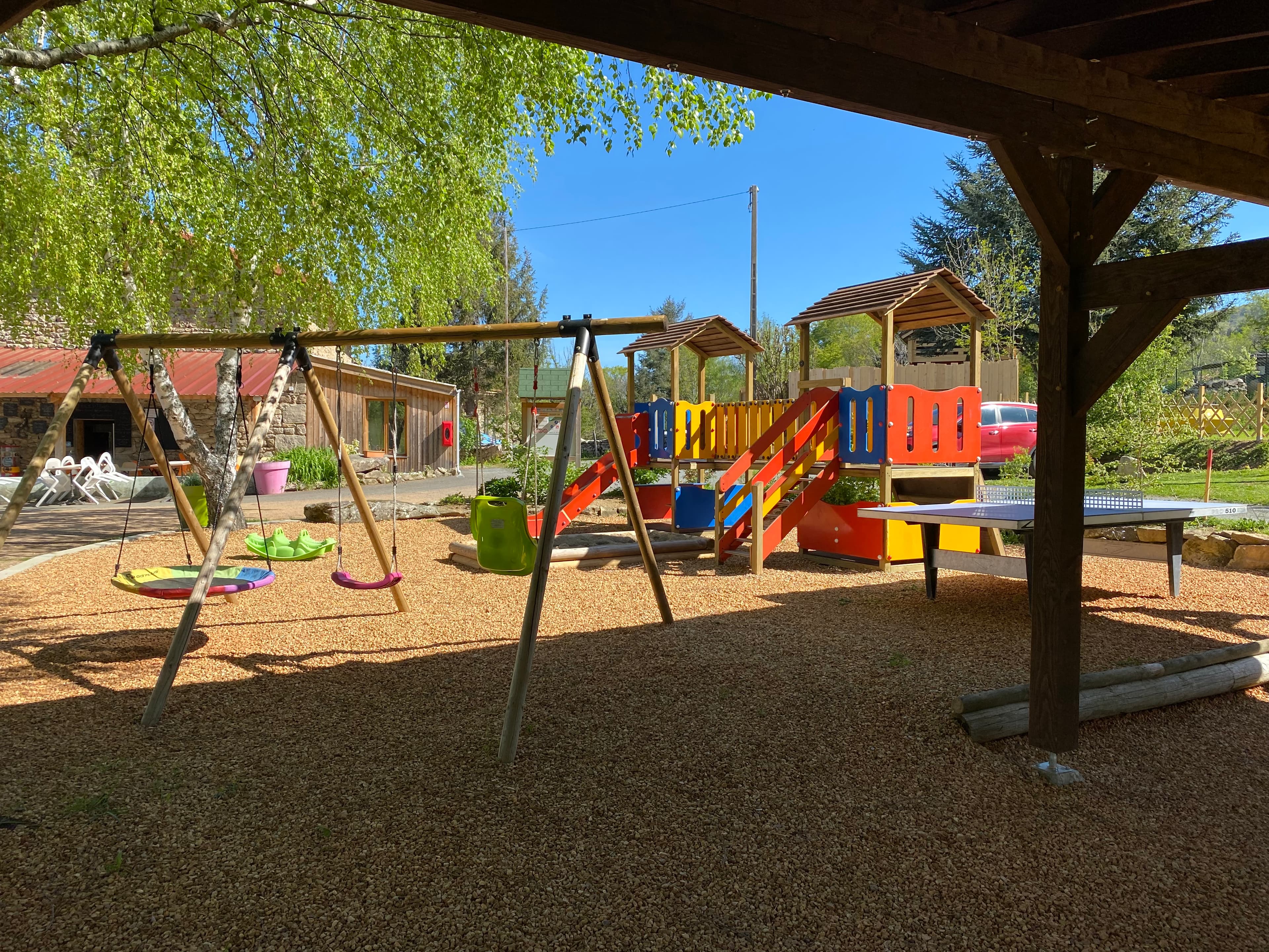 A scenery from Camping Le Montbartoux
