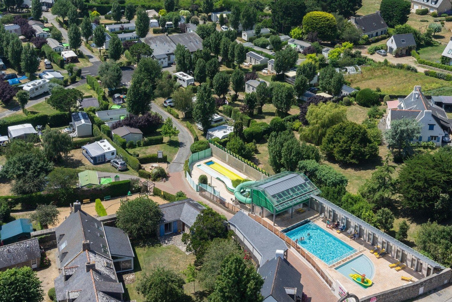 A scenery from Camping de la Plage