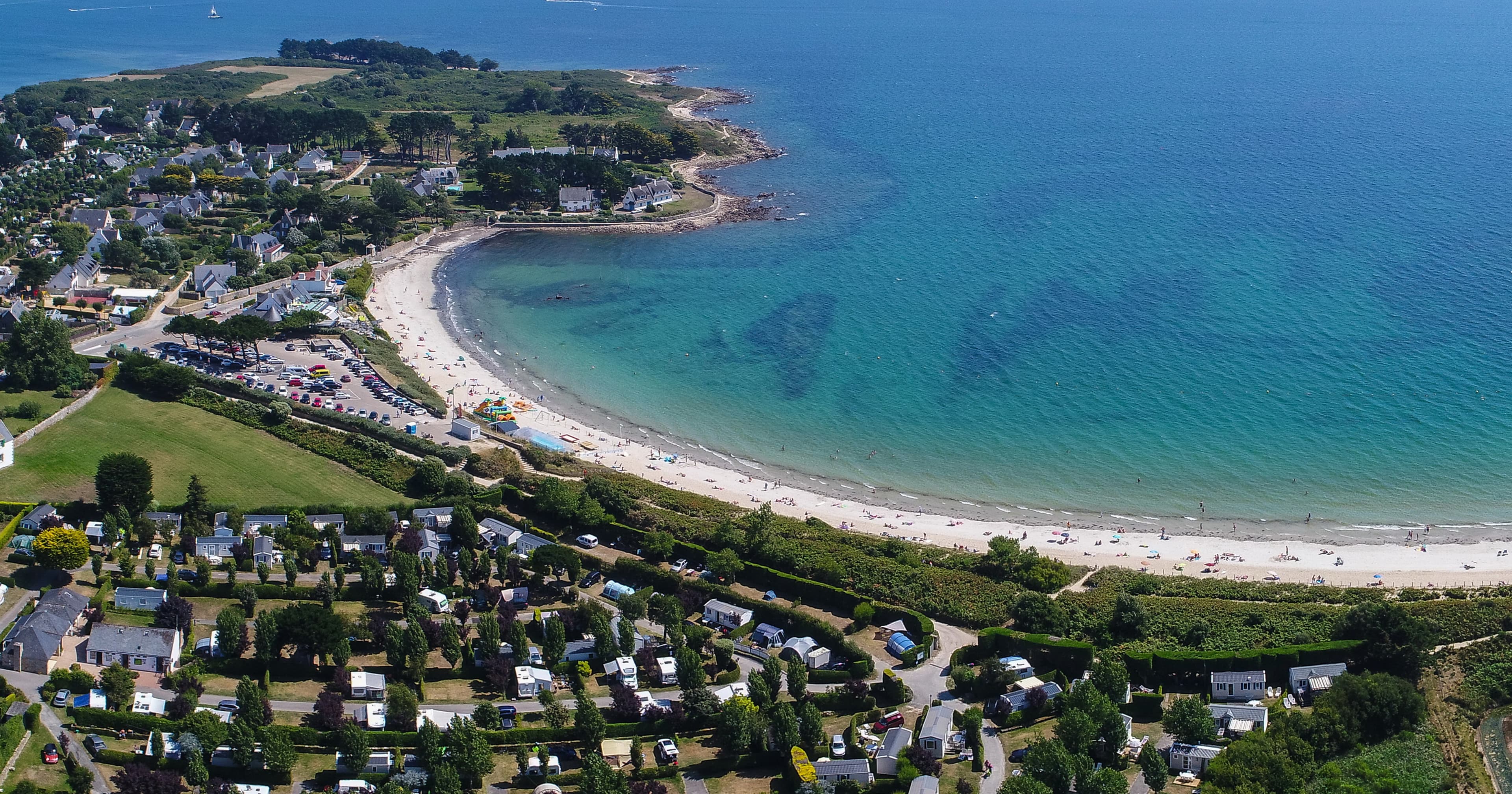A scenery from Camping de la Plage