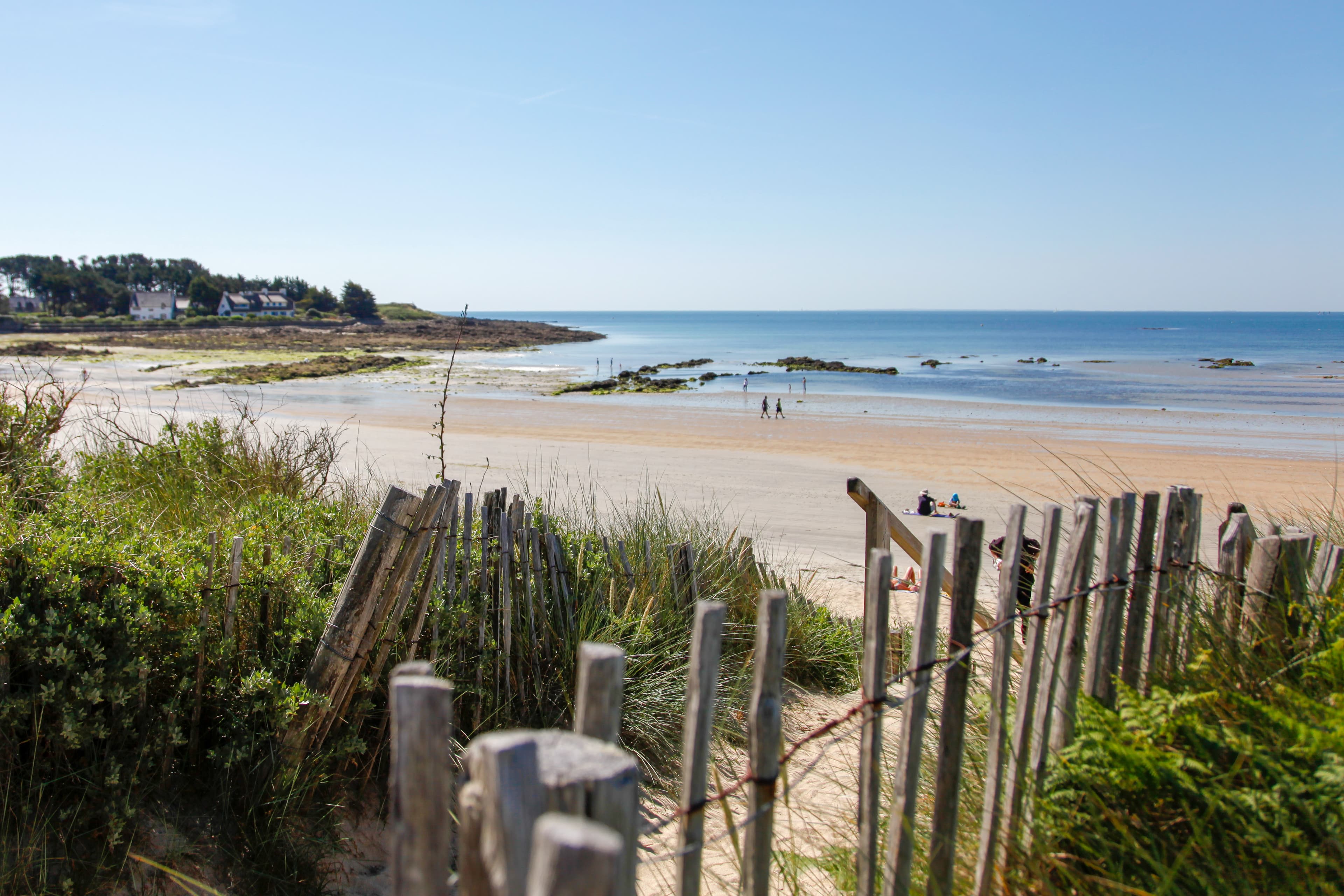 A scenery from Camping de la Plage