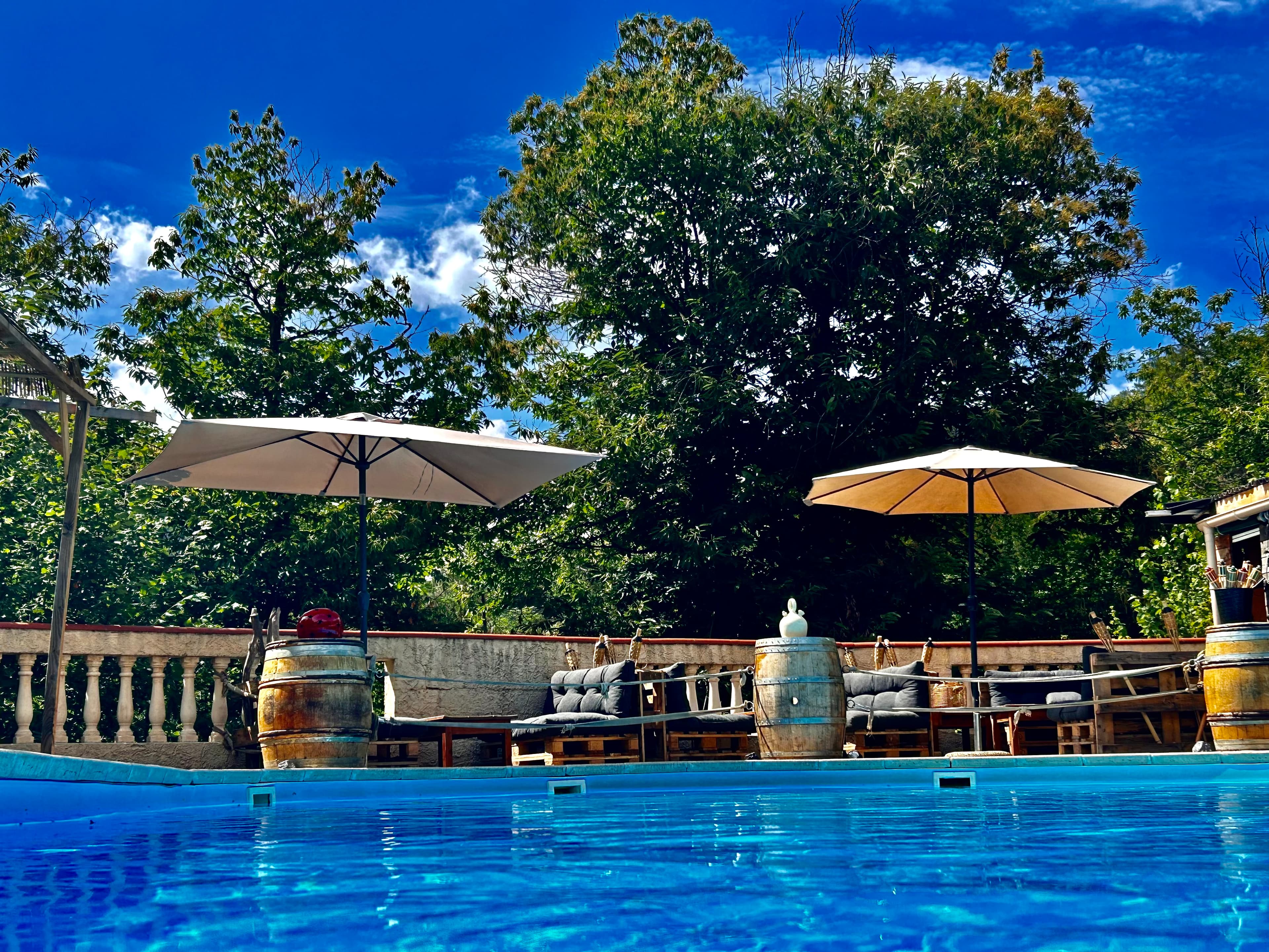 A scenery from Domaine Saint Martin