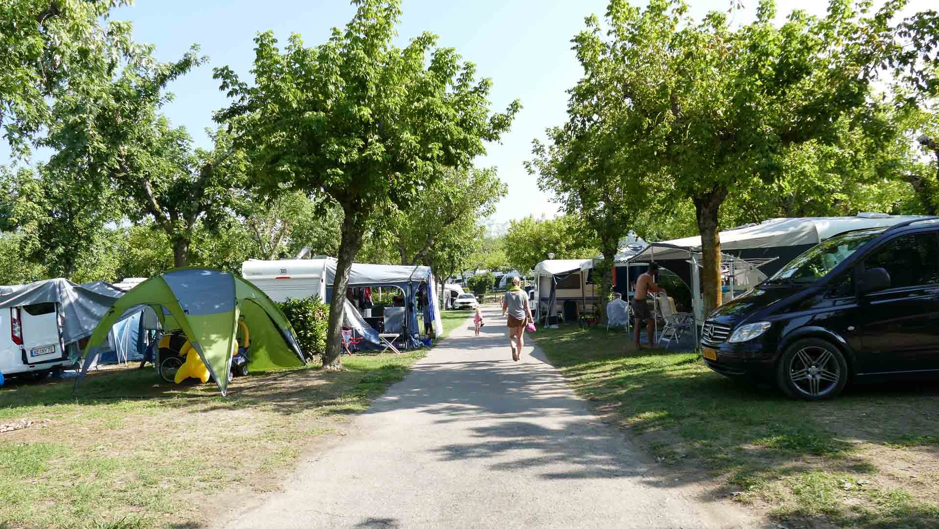 A scenery from Camping Park Delle Rose