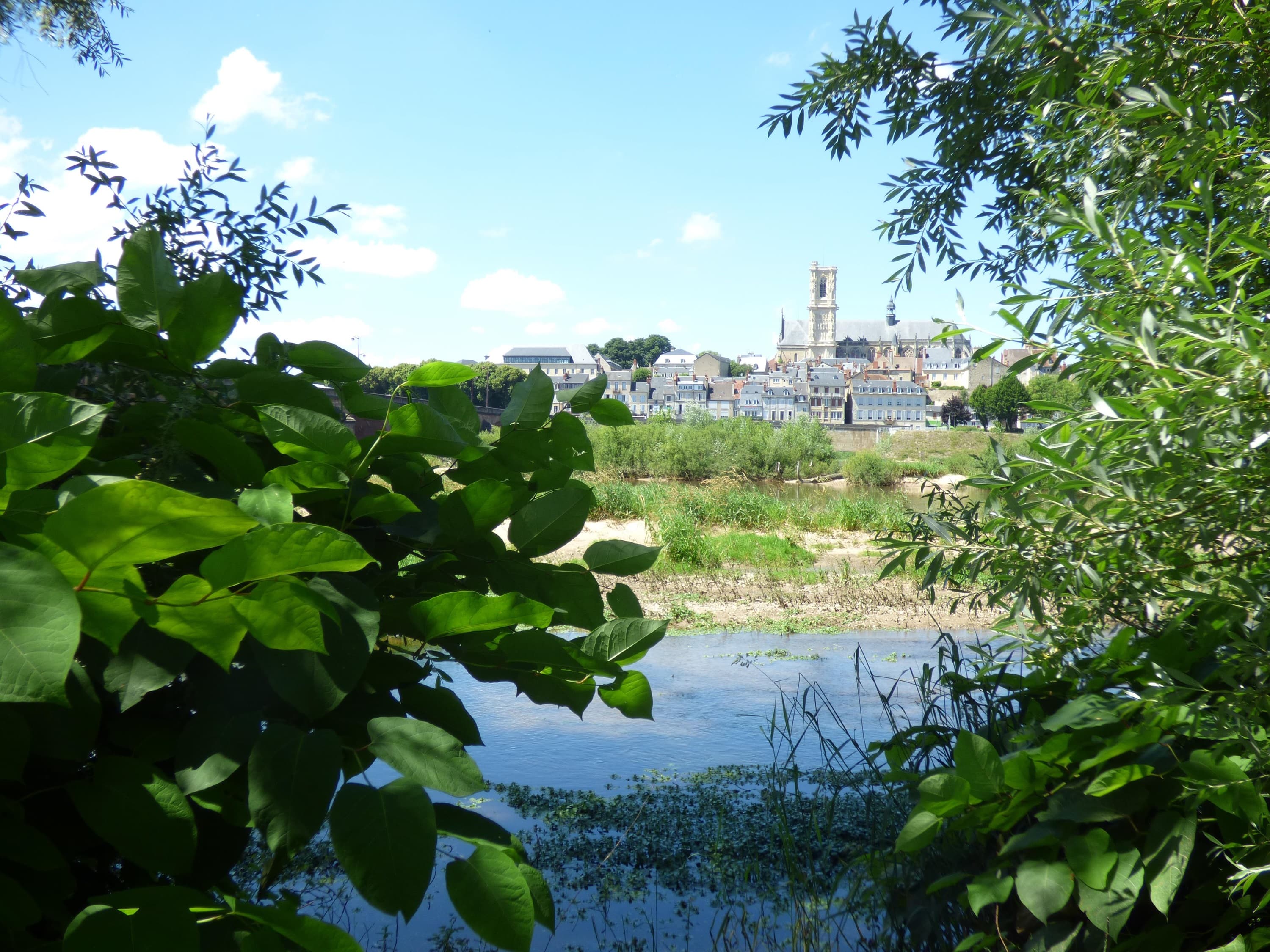 A scenery from Camping de Nevers