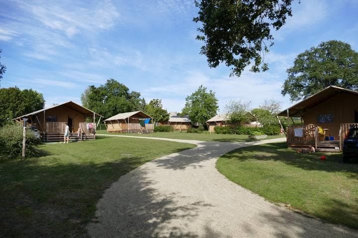 A scenery from Glamping Sainte-Suzanne