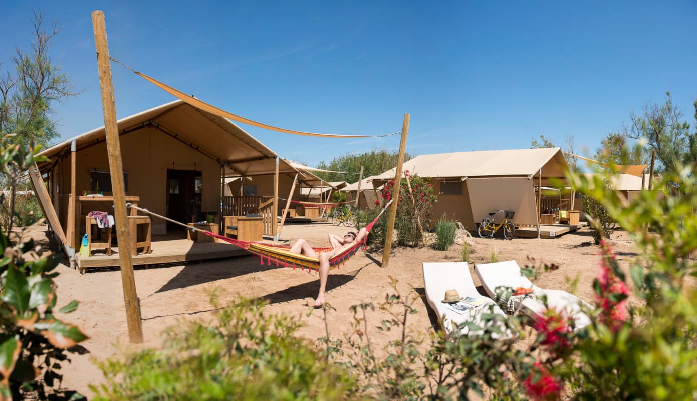 A scenery from Camping Le Serignan Plage Nature
