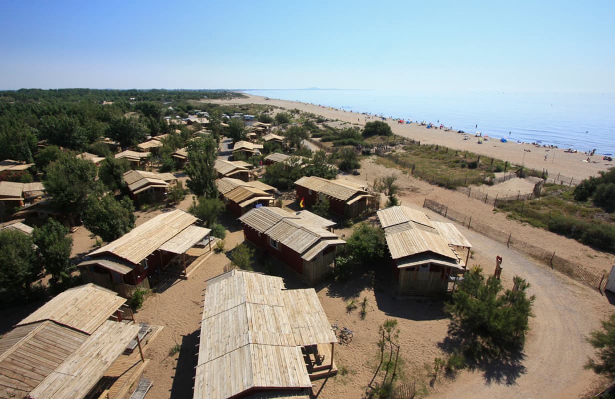A scenery from Camping Le Serignan Plage Nature