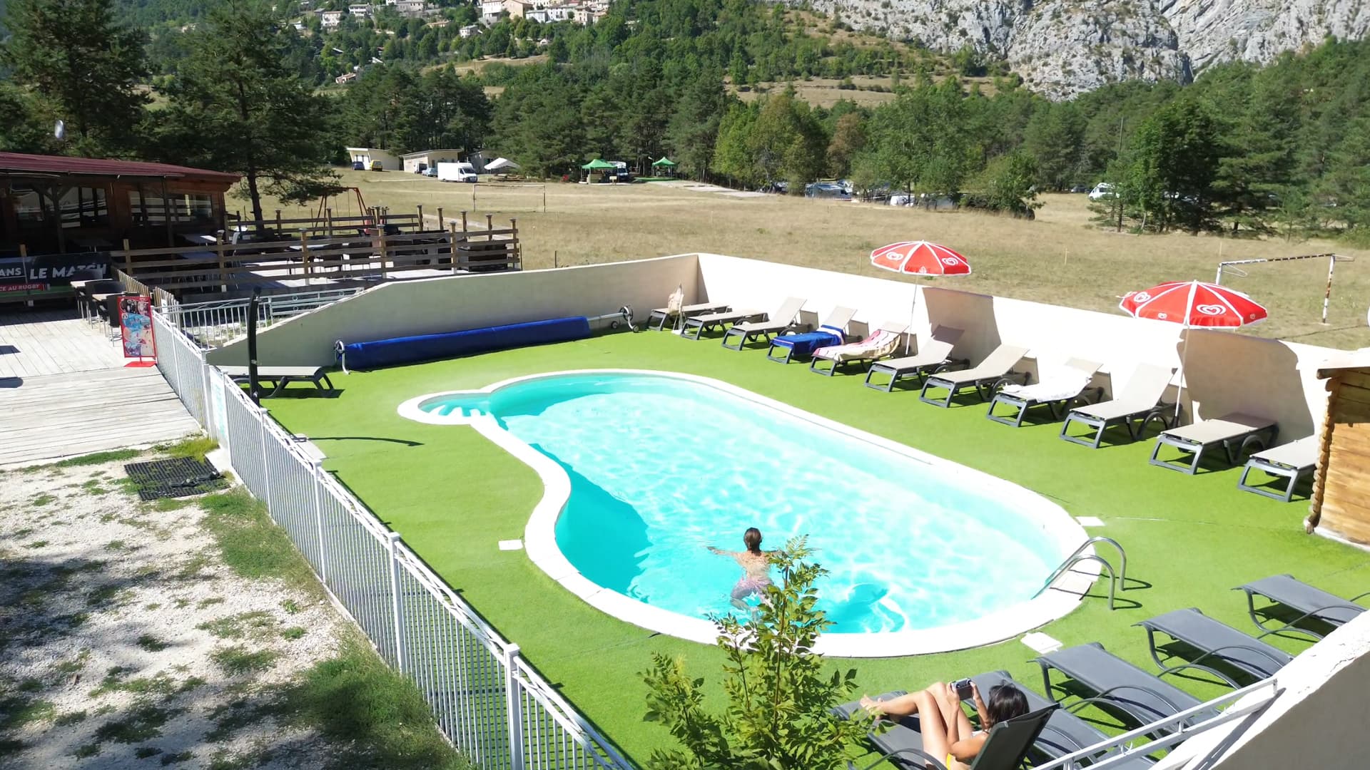 A scenery from Camping Tikayan La Pinatelle